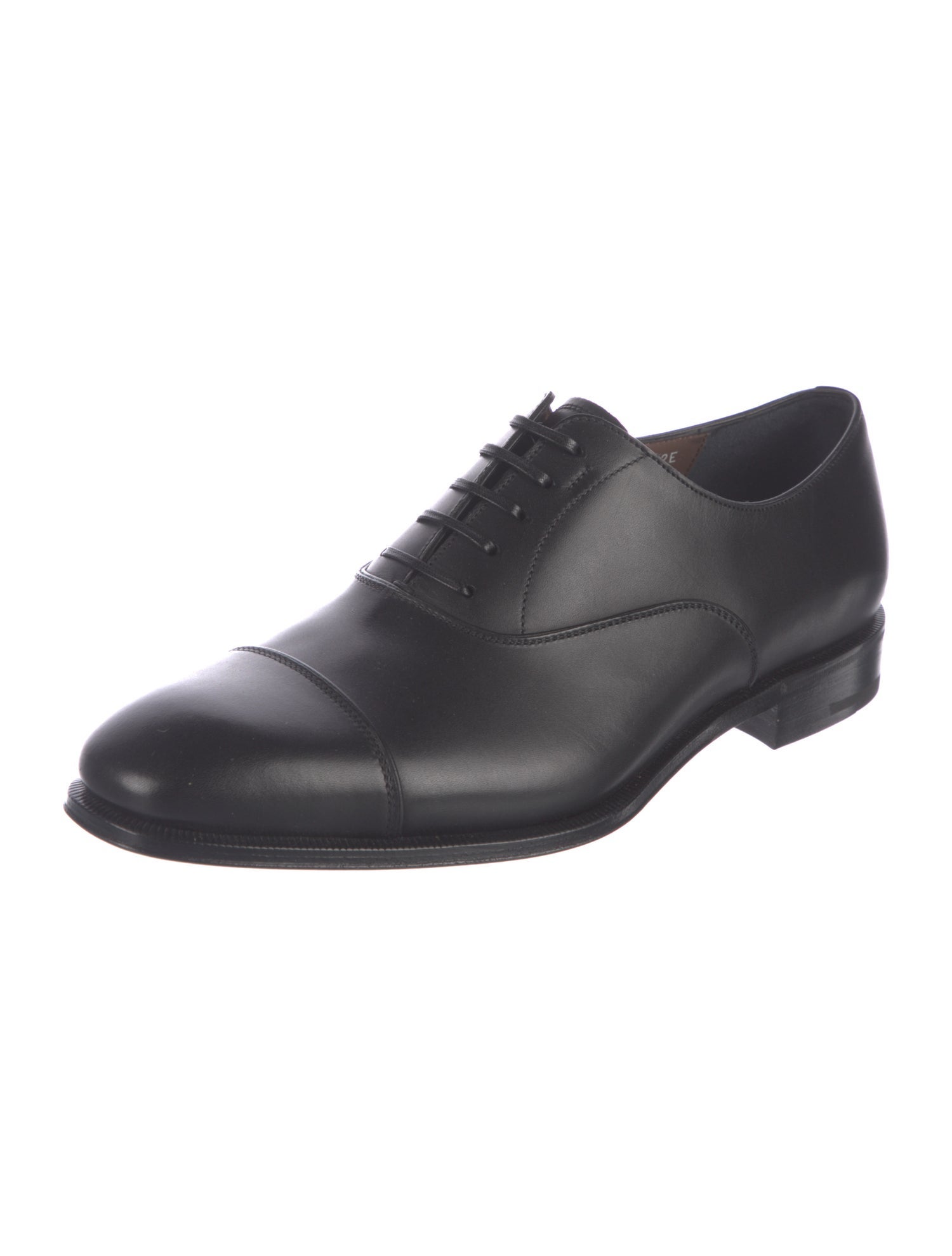 Salvatore Ferragamo Leather Oxfords