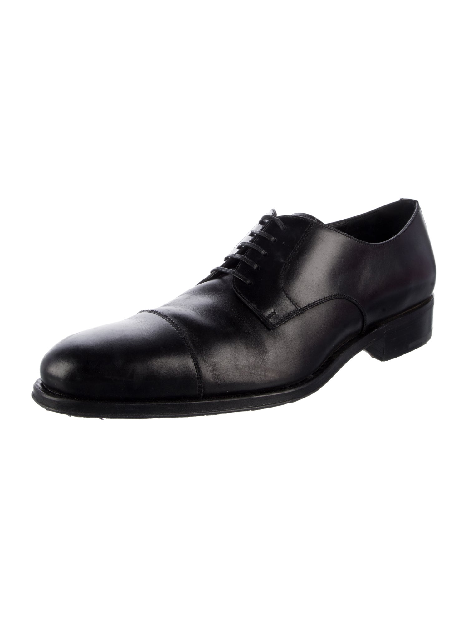 Salvatore Ferragamo Leather Derby Shoes