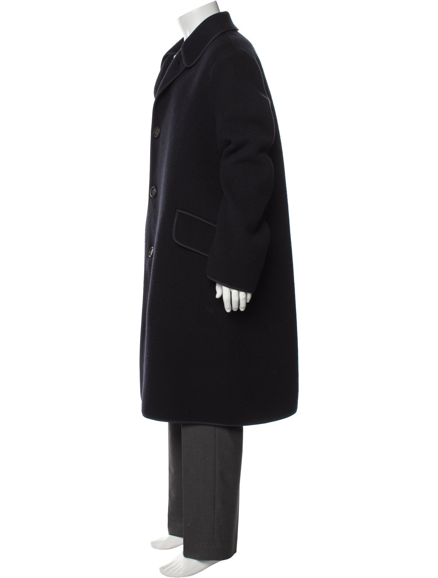 Salvatore Ferragamo Virgin Wool Overcoat