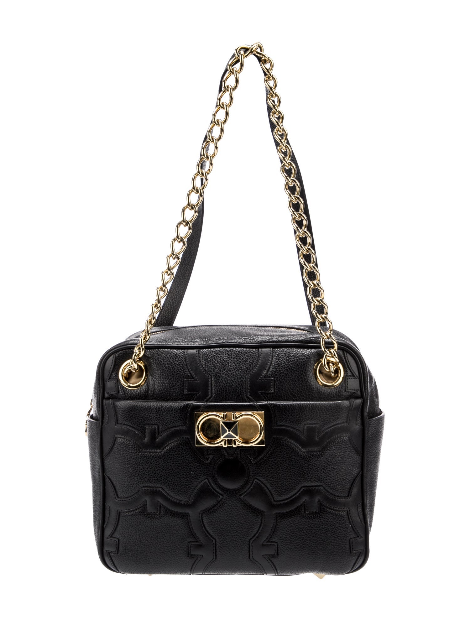 Salvatore Ferragamo Leather Shoulder Bag