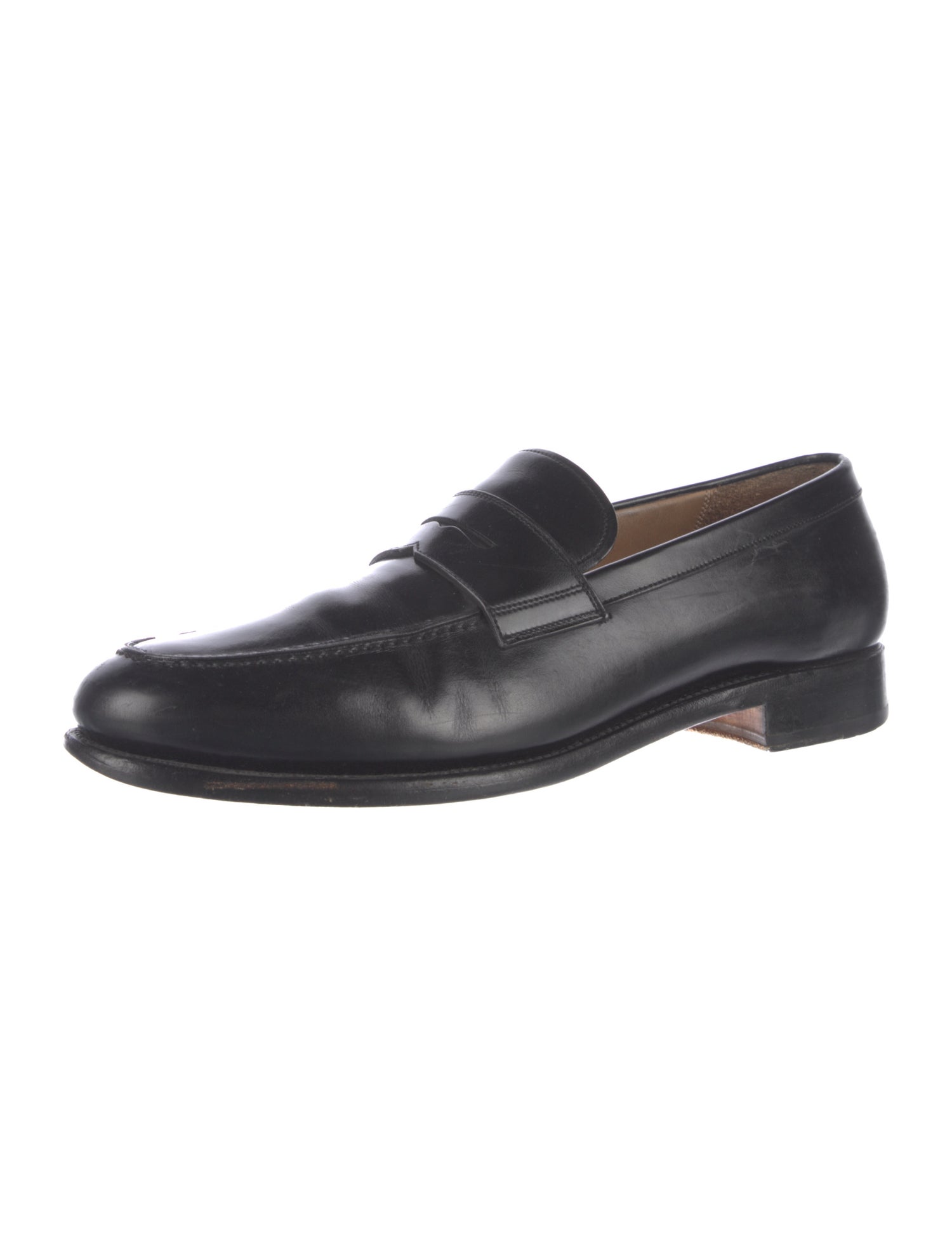 Salvatore Ferragamo Leather Dress Loafers