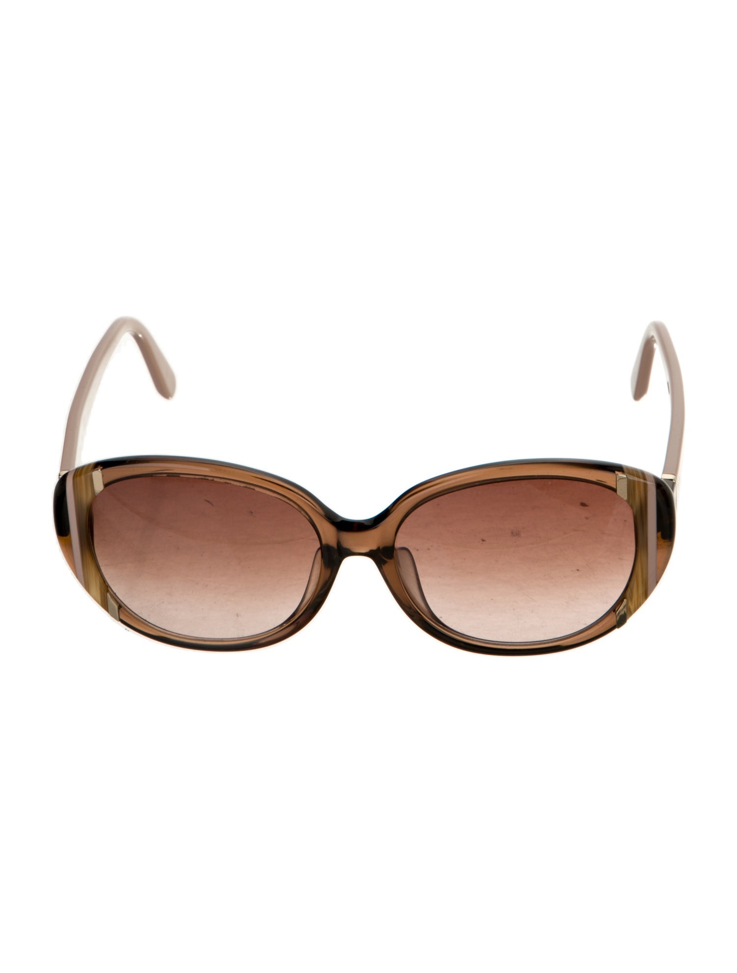 Salvatore Ferragamo Round Tinted Sunglasses