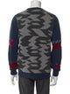 Salvatore Ferragamo Virgin Wool Graphic Print Pullover