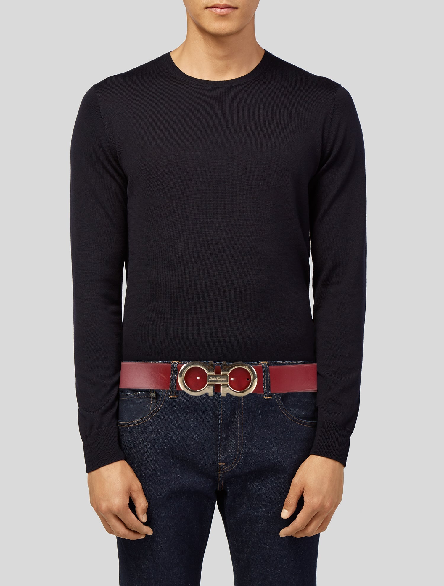 Salvatore Ferragamo Leather Belt