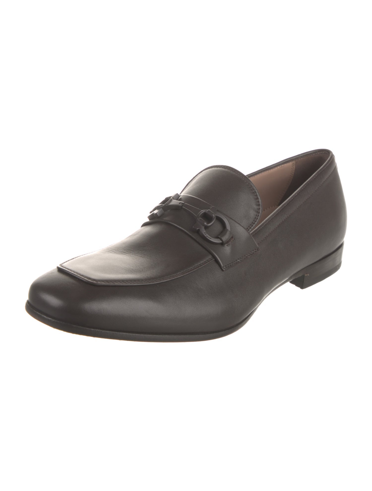 Salvatore Ferragamo Leather Dress Loafers