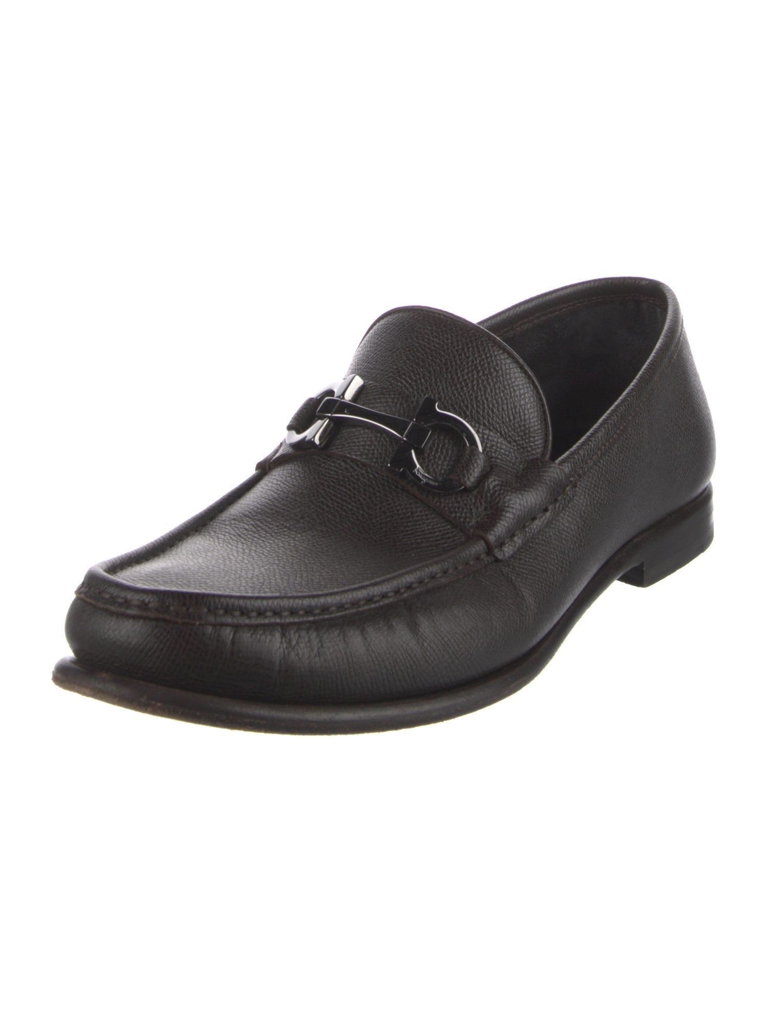 Salvatore Ferragamo Leather Dress Loafers