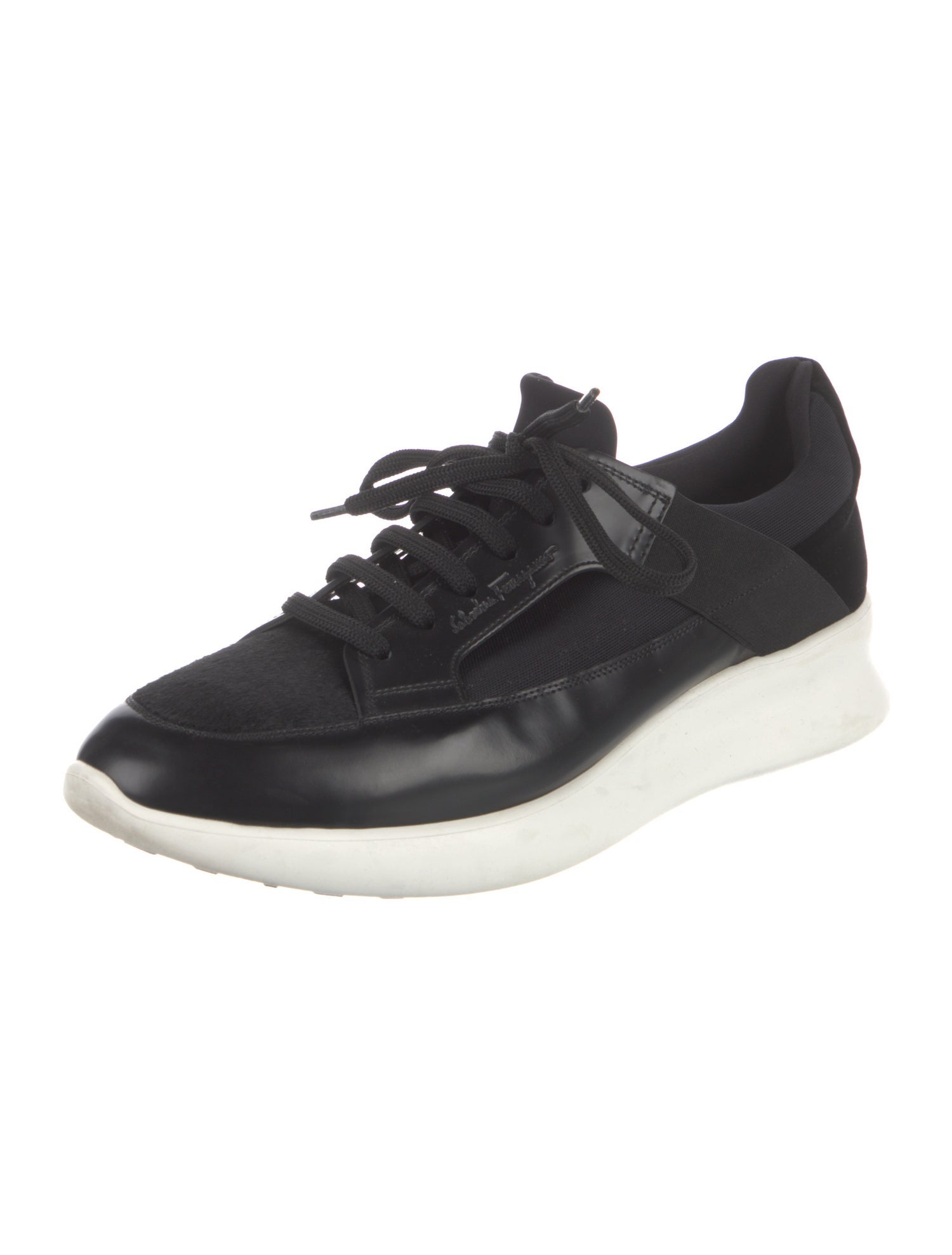 Salvatore Ferragamo Leather Sneakers