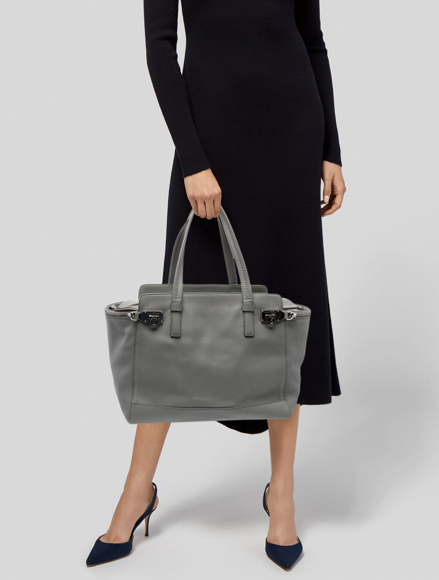 Salvatore Ferragamo Gancini Tote