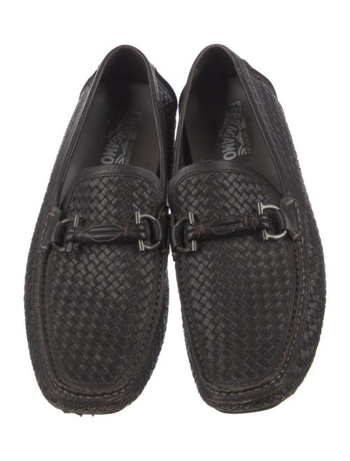 Salvatore Ferragamo Leather Drivers