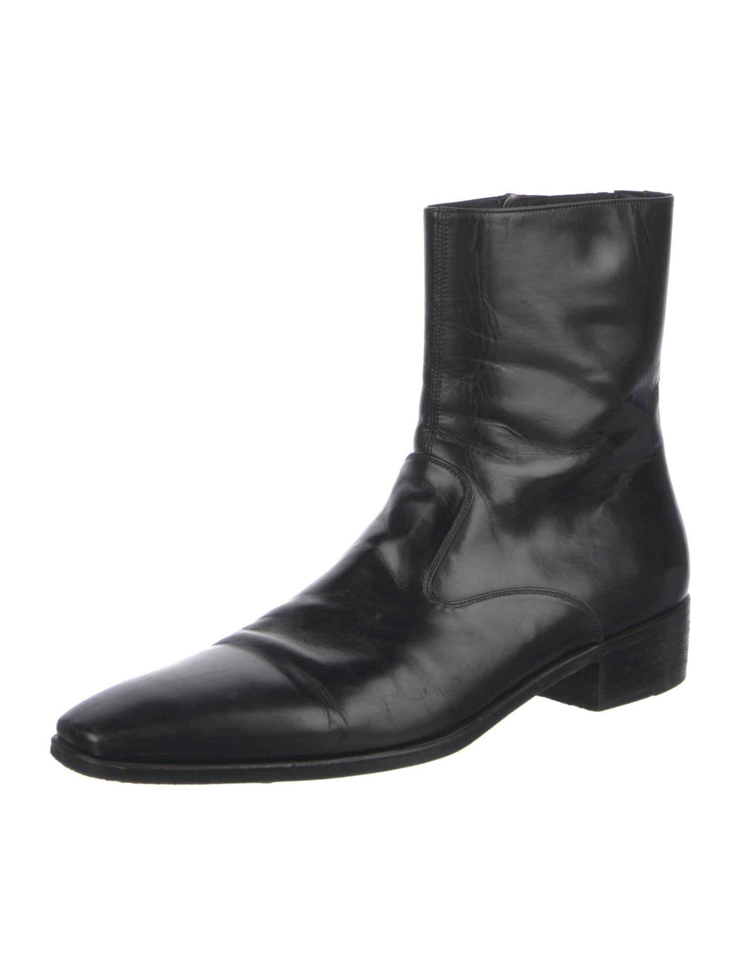 Salvatore Ferragamo Leather Boots