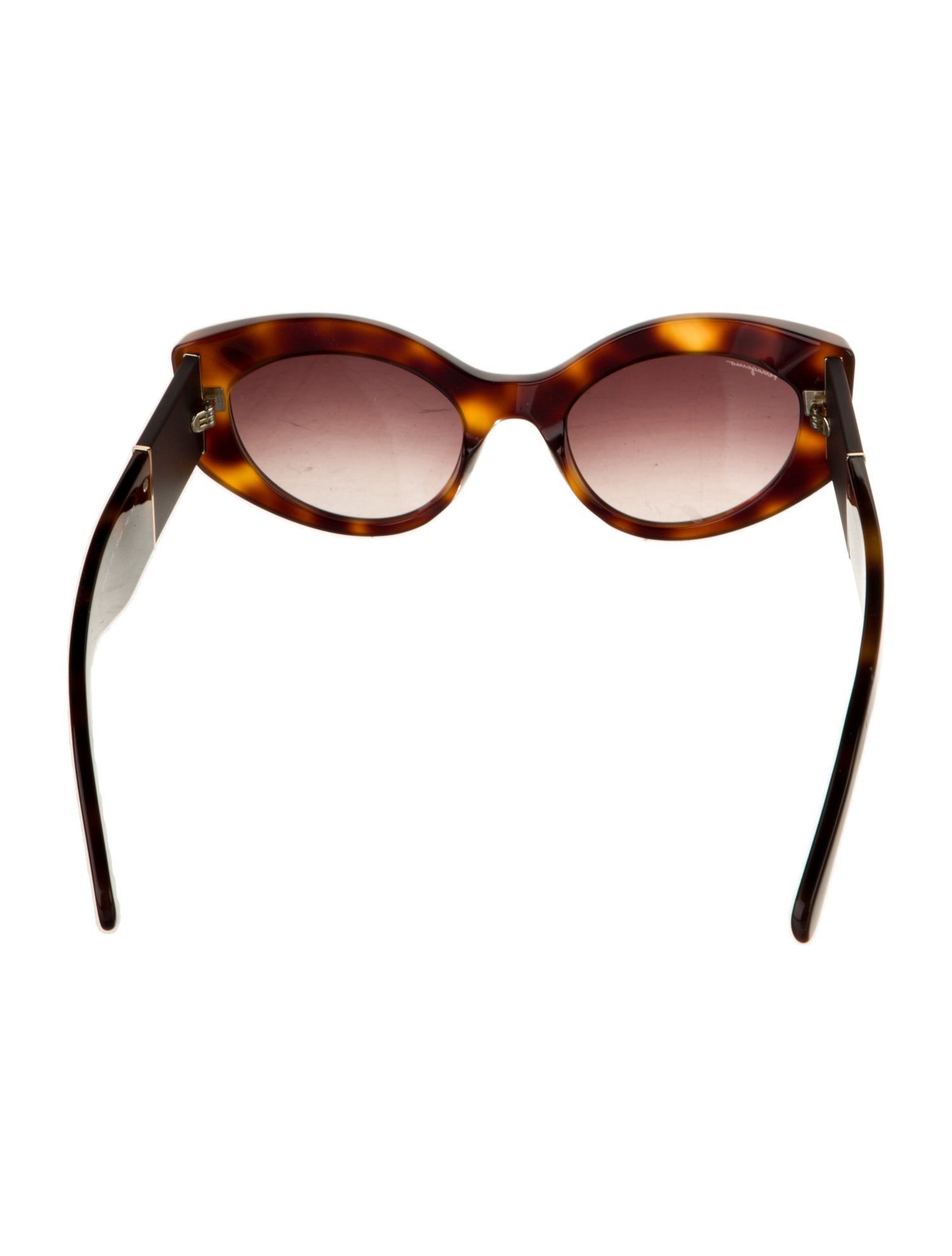 Salvatore Ferragamo Gancio Logo Cat-Eye Sunglasses