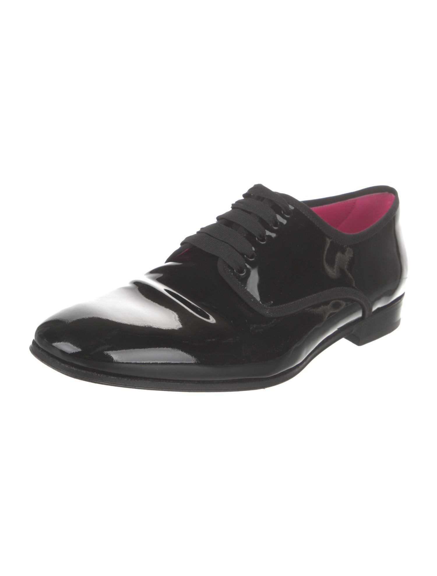 Salvatore Ferragamo Patent Leather Oxfords