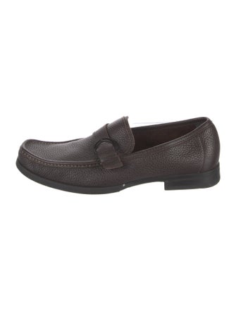 Salvatore Ferragamo Leather Dress Loafers