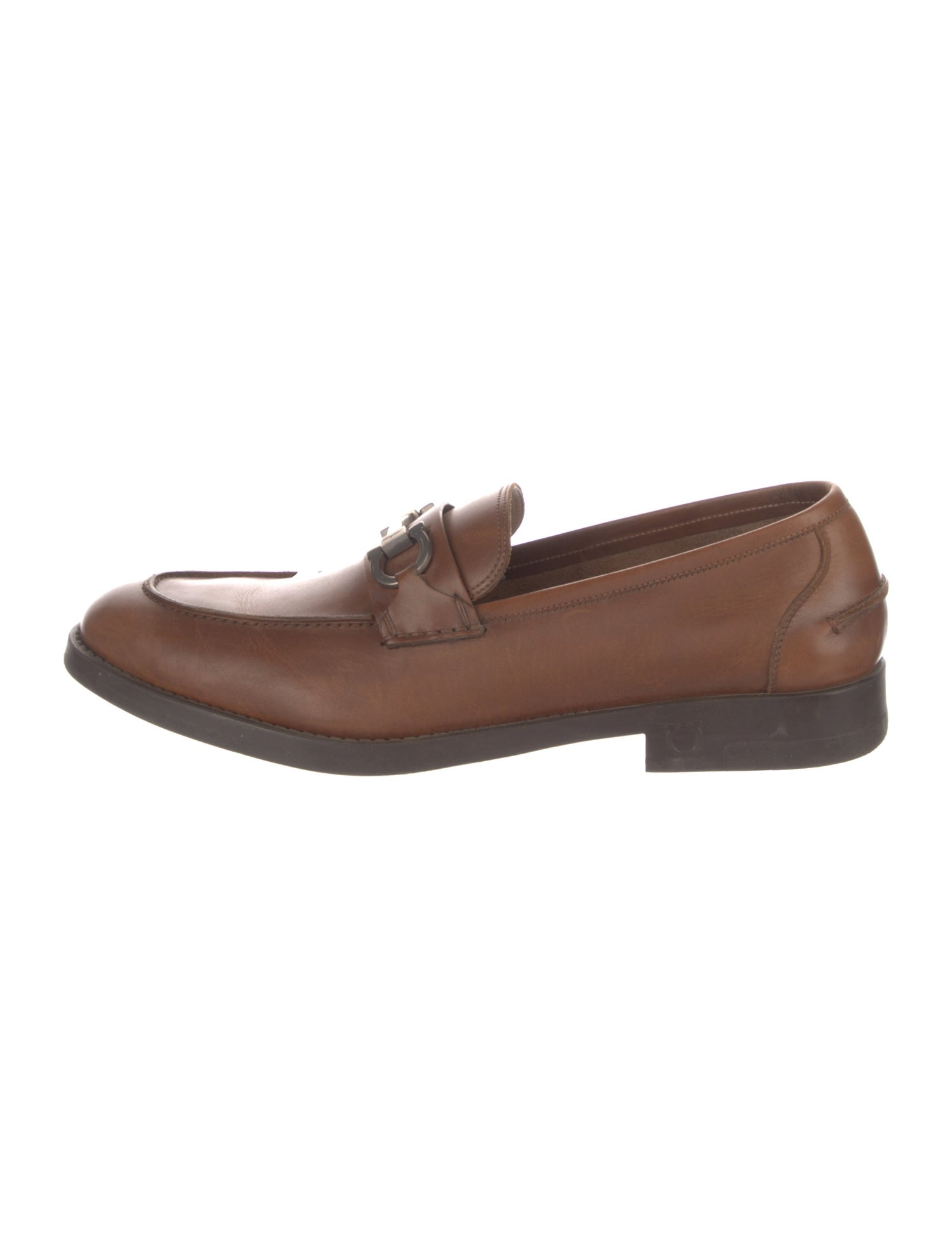Salvatore Ferragamo Leather Dress Loafers