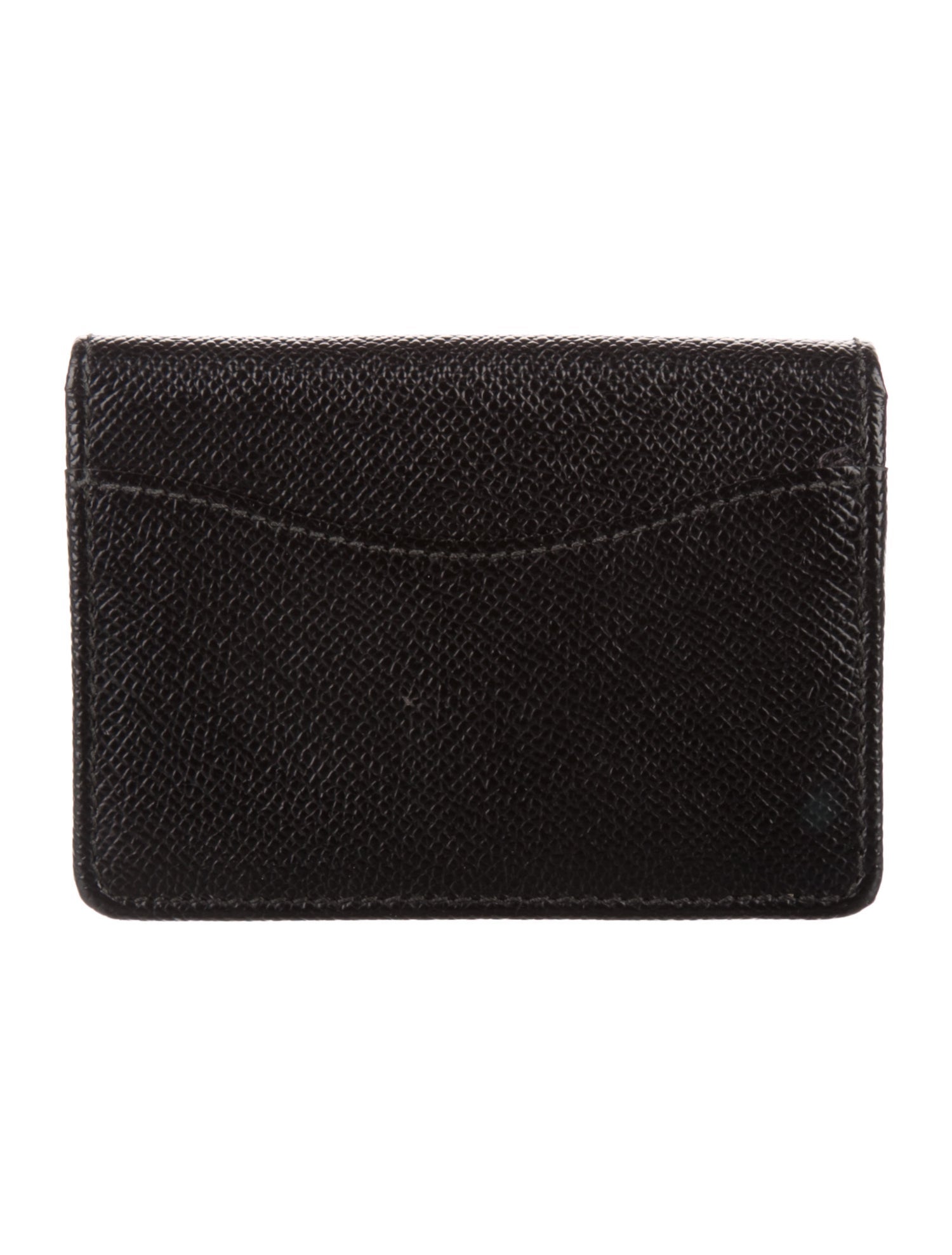 Salvatore Ferragamo Leather Card Holder