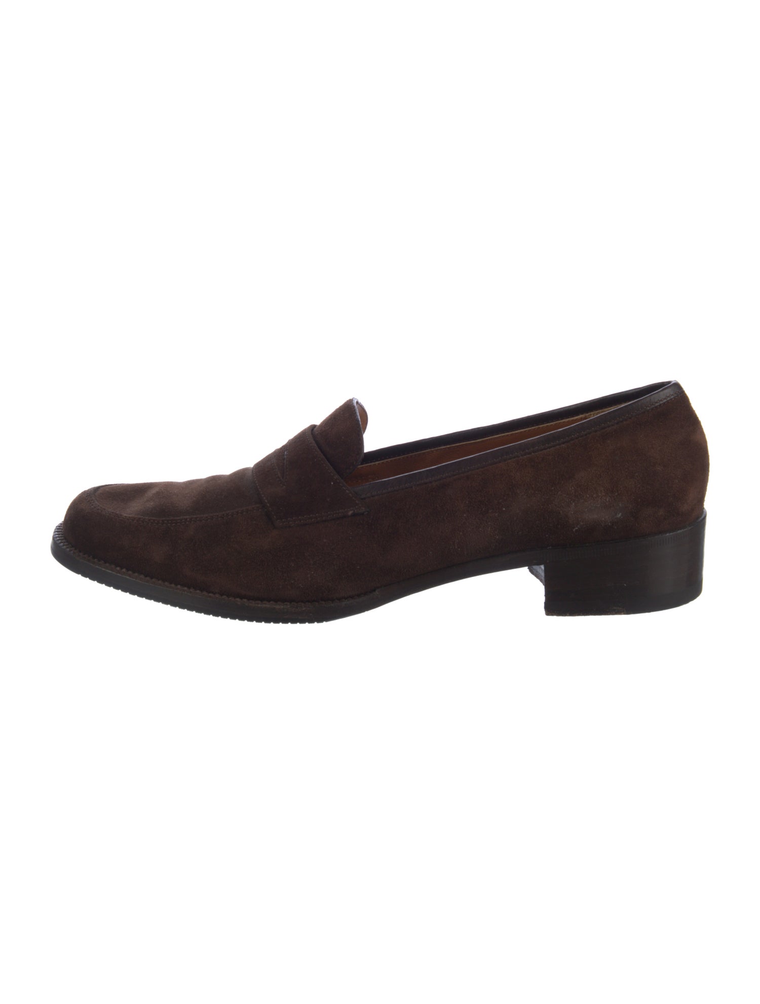 Salvatore Ferragamo Gancini Logo Suede Loafers