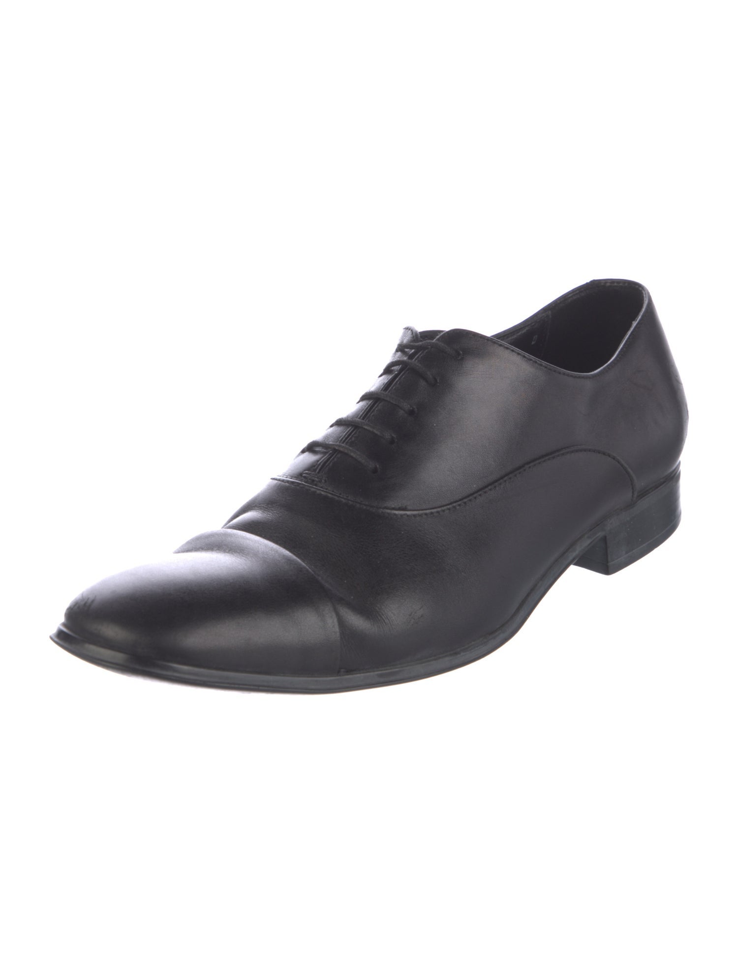 Salvatore Ferragamo Leather Oxfords