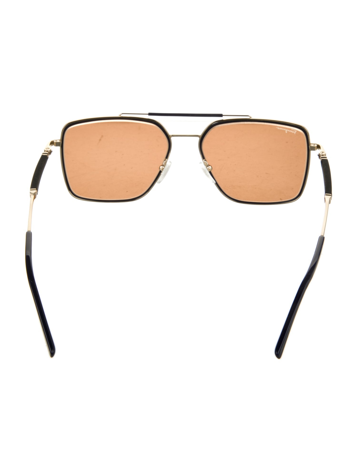 Salvatore Ferragamo Aviator Gradient Sunglasses