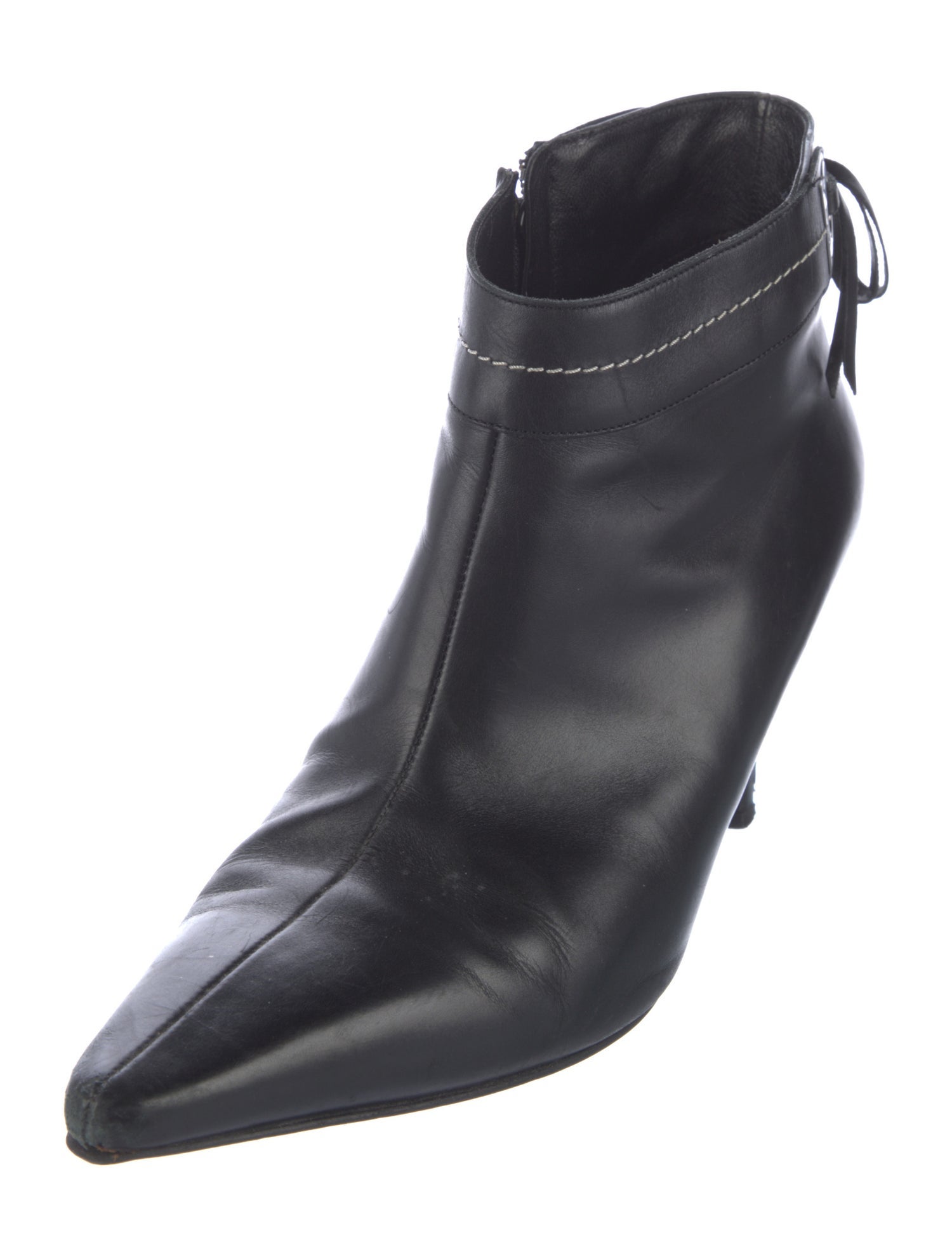 Salvatore Ferragamo Leather Boots