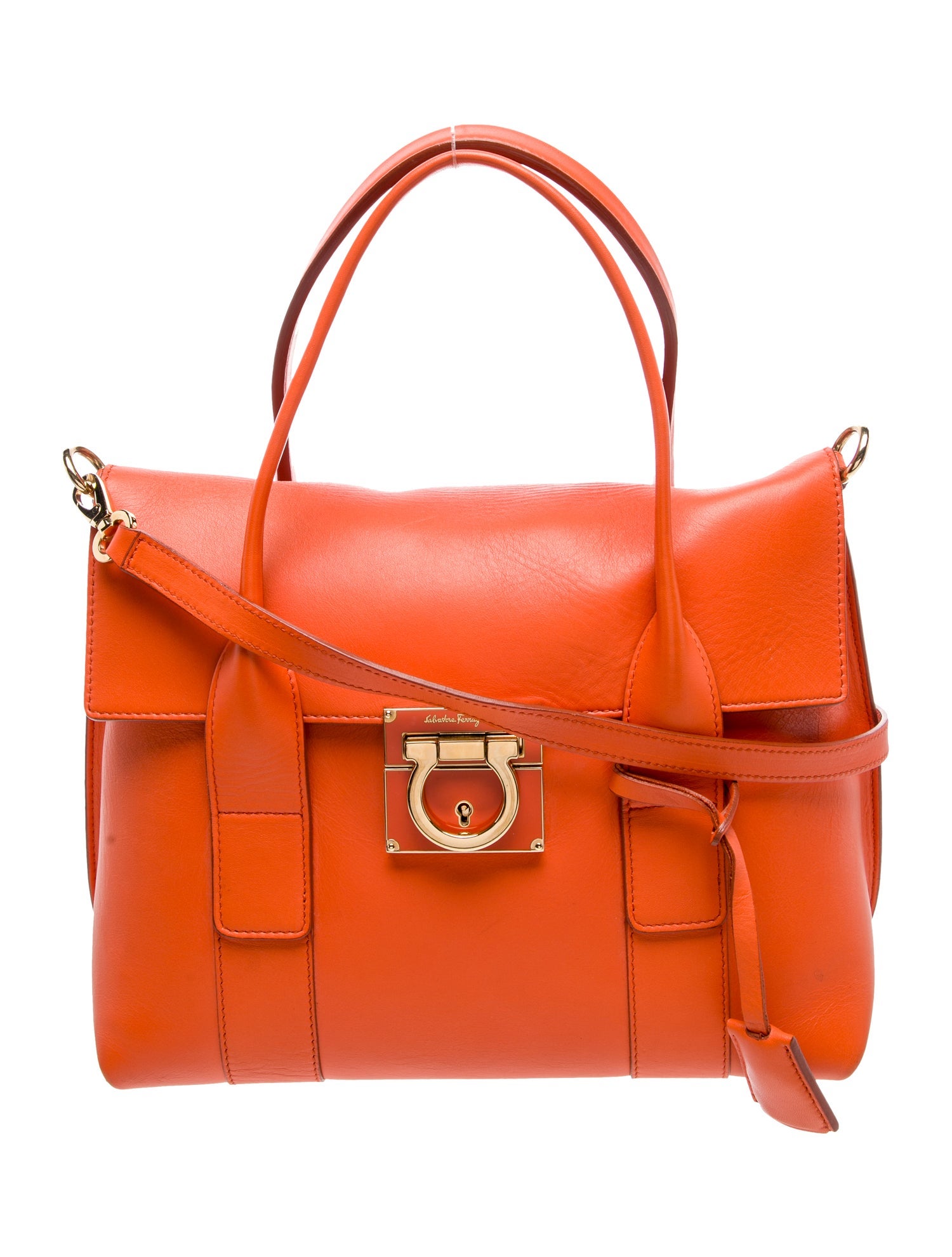 Salvatore Ferragamo Leather Shoulder Bag