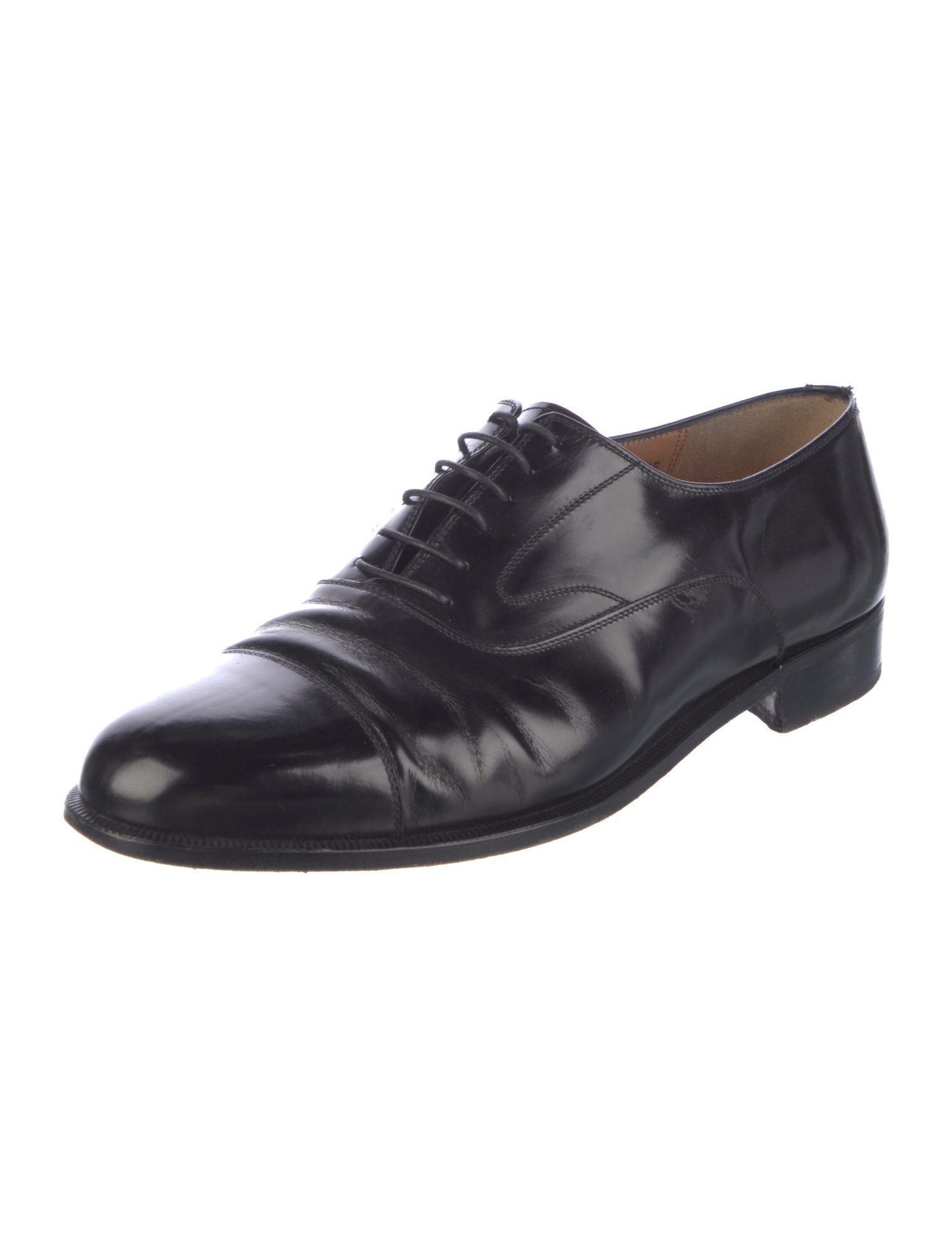 Salvatore Ferragamo Leather Oxfords