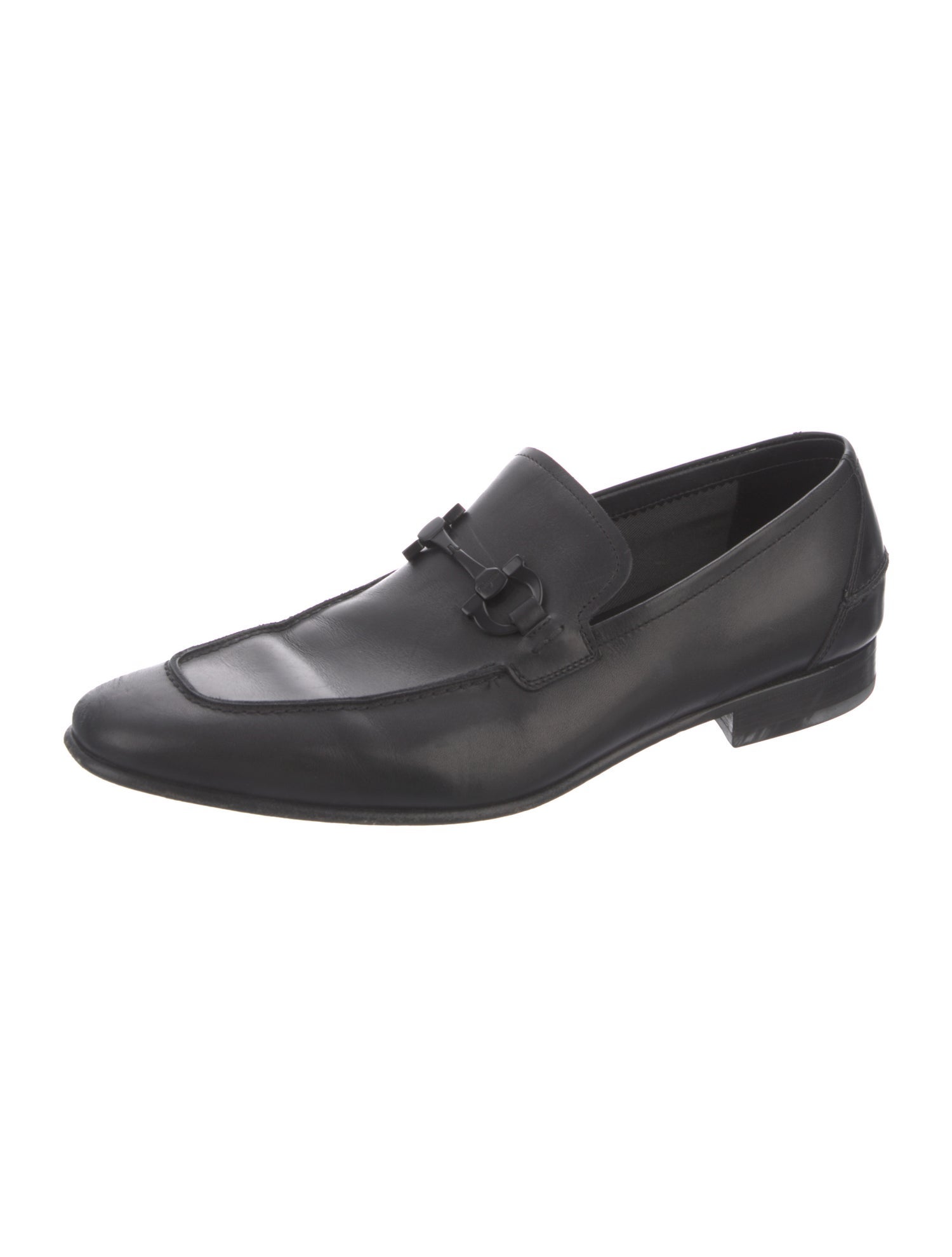 Salvatore Ferragamo Leather Dress Loafers