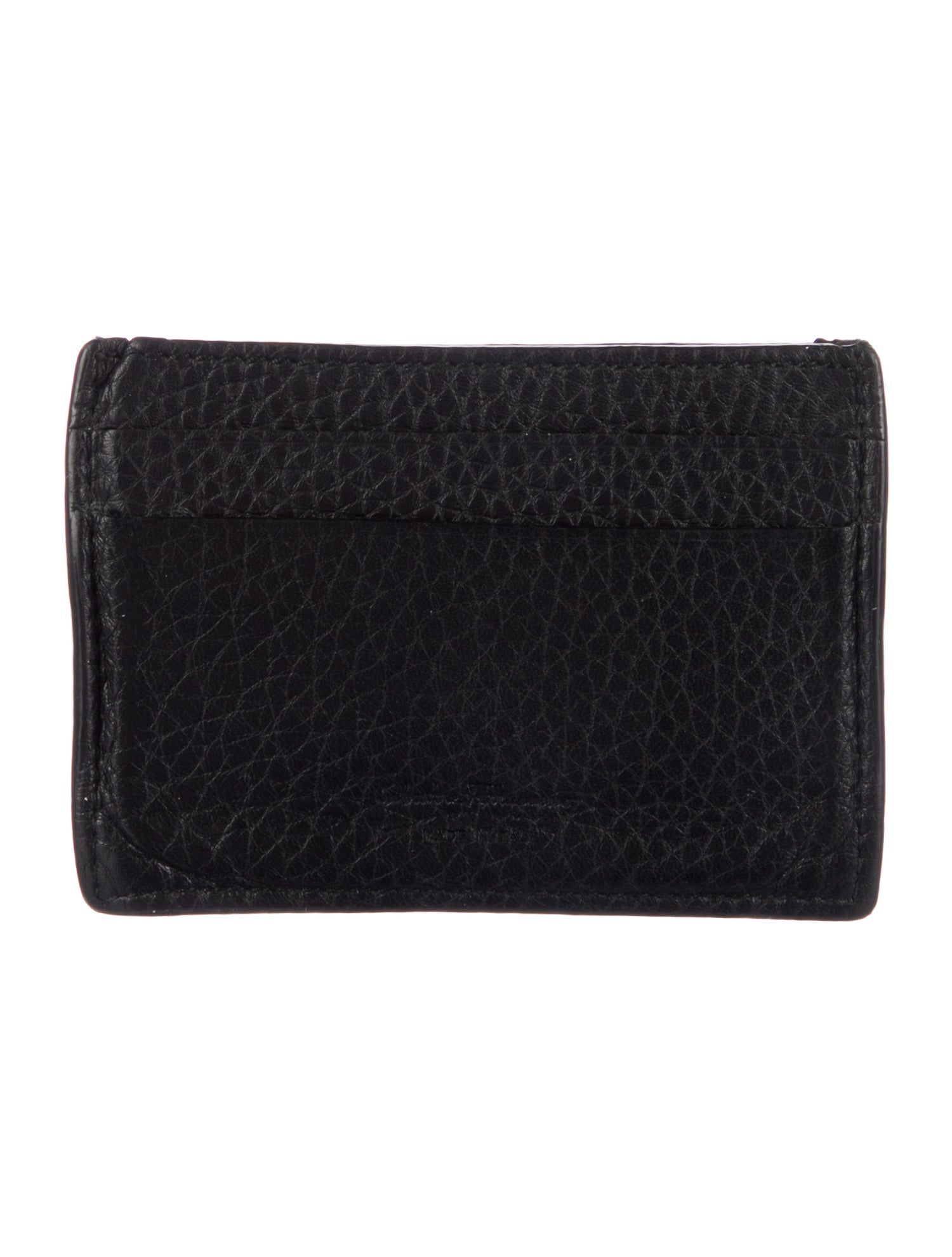 Salvatore Ferragamo Leather Printed Card Holder