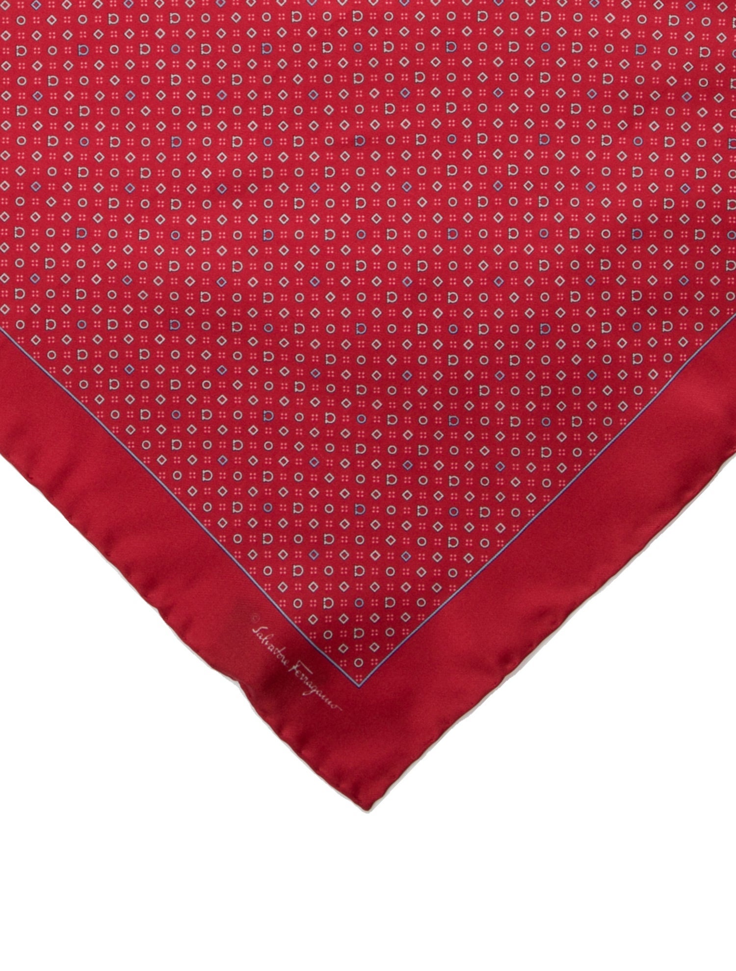 Salvatore Ferragamo Silk Printed Bandana