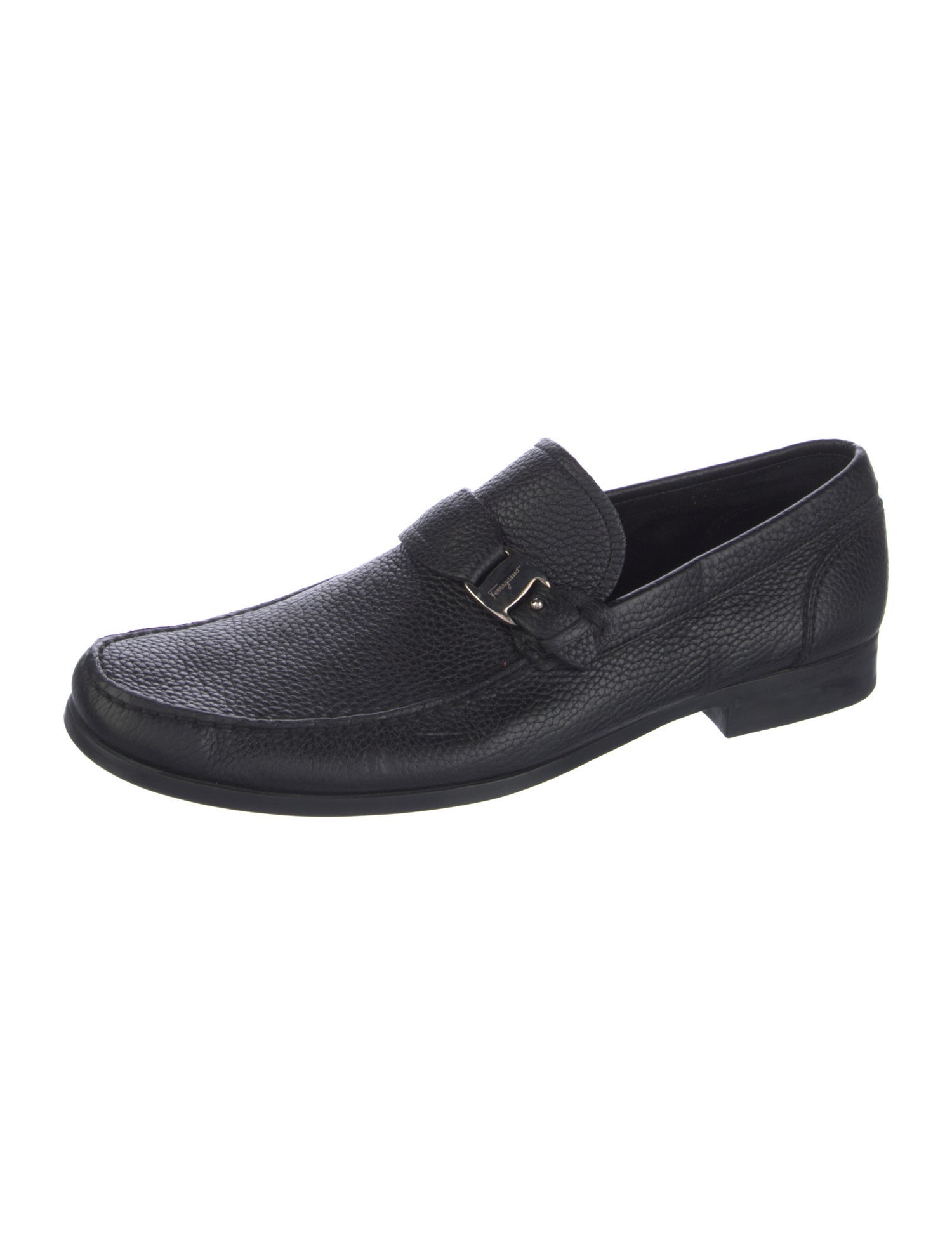 Salvatore Ferragamo Leather Dress Loafers