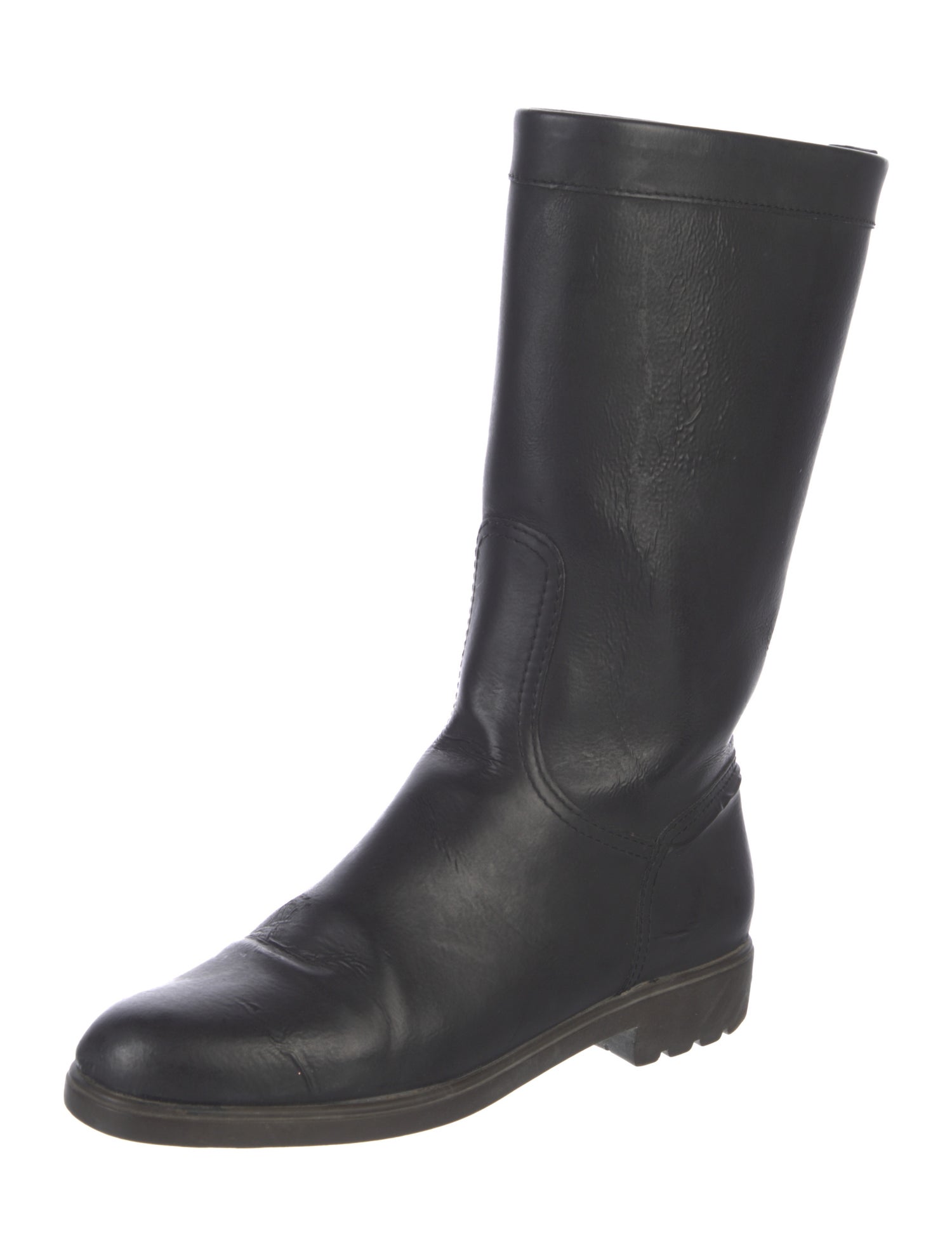 Salvatore Ferragamo Leather Boots