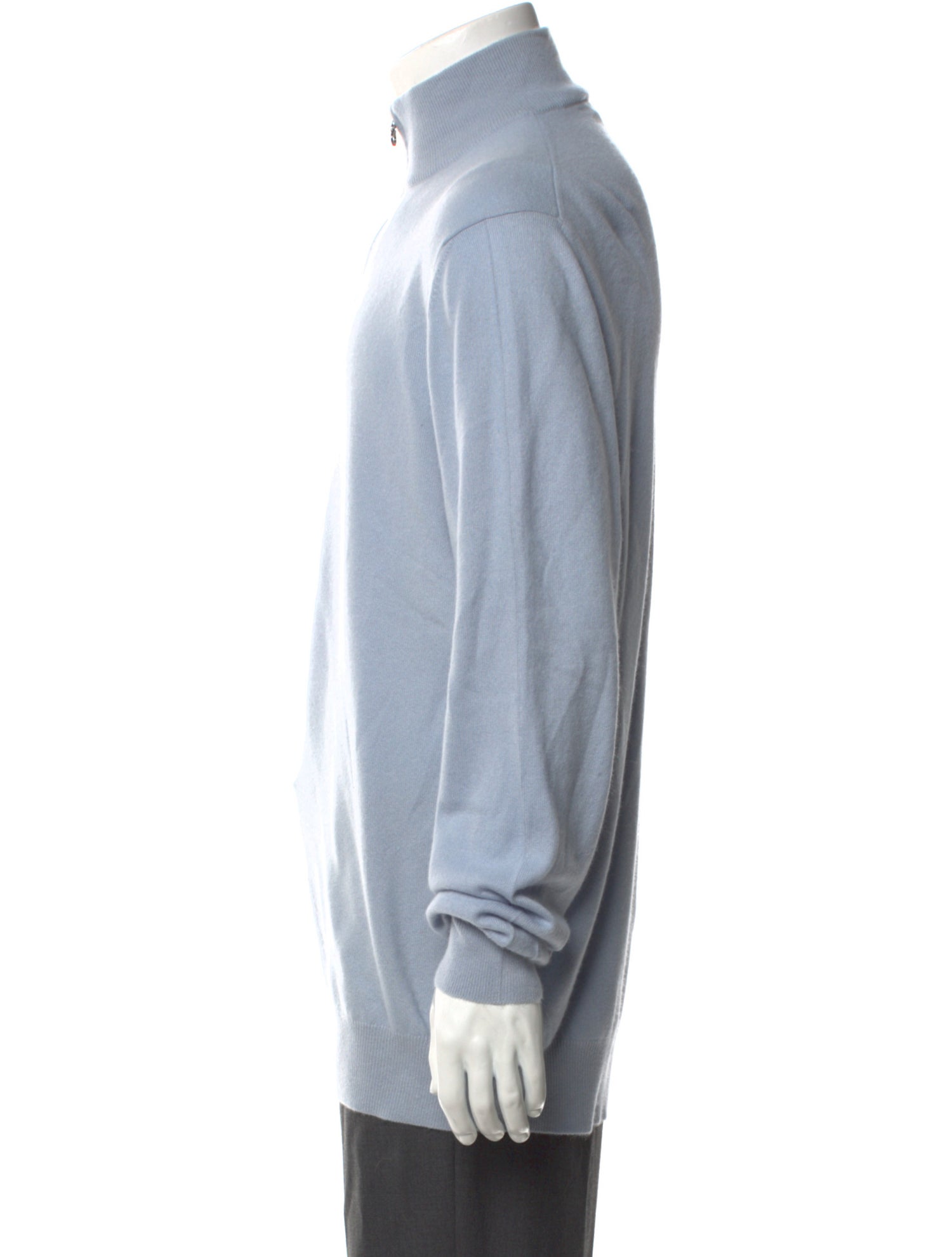 Salvatore Ferragamo Cashmere Mock Neck Pullover