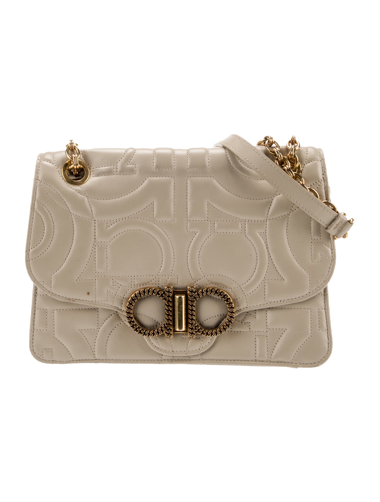 Salvatore Ferragamo Leather Crossbody Bag