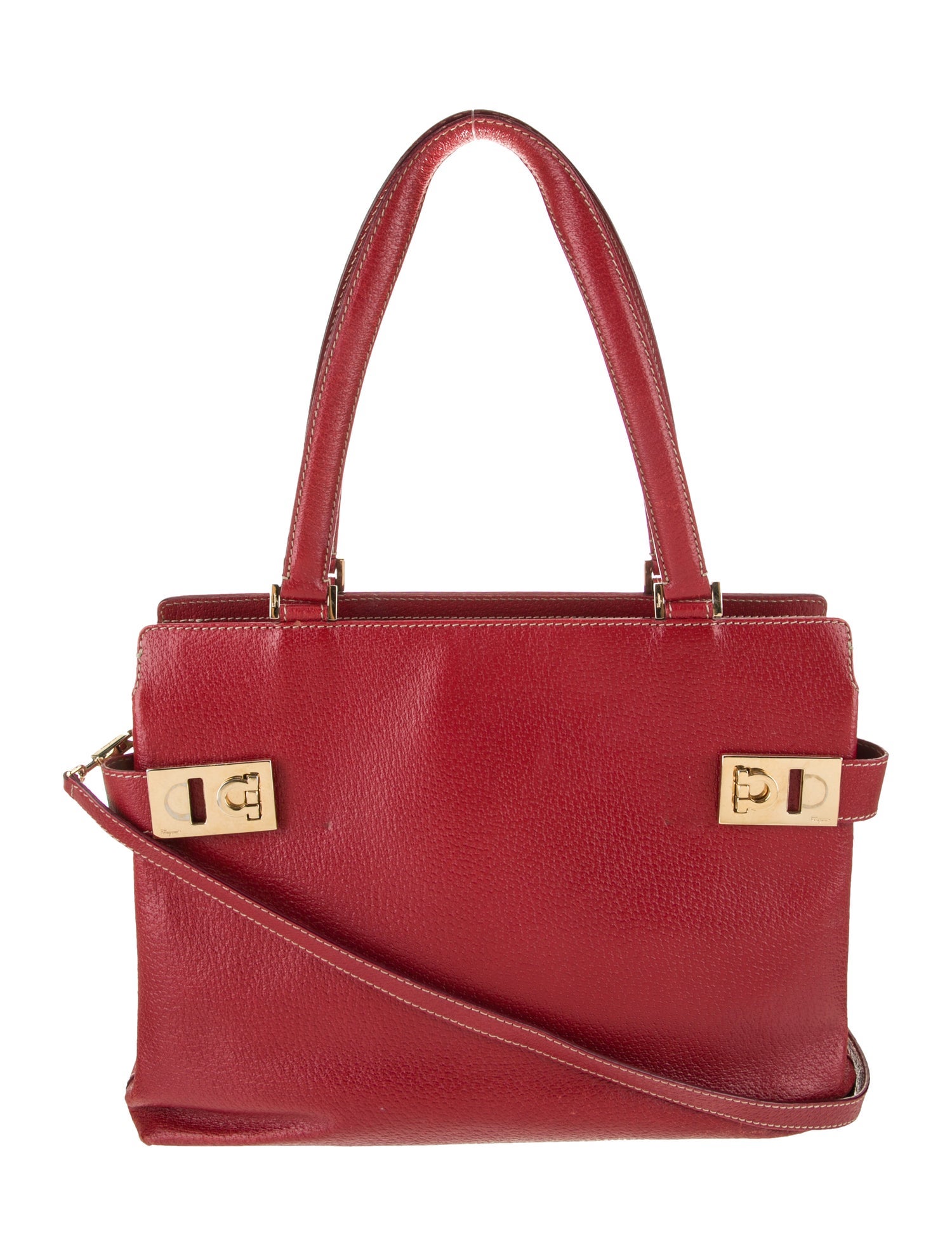 Salvatore Ferragamo Leather Shoulder Bag