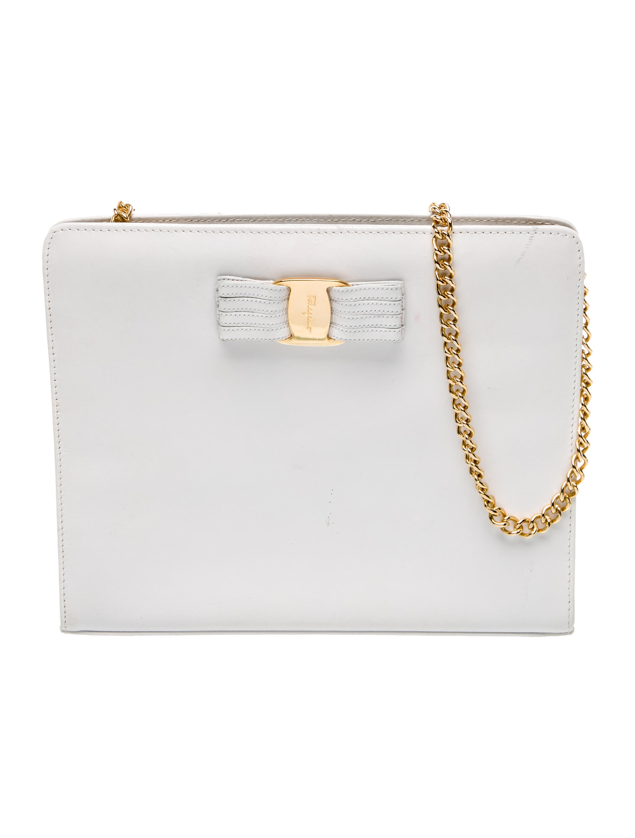 Salvatore Ferragamo Vara Bow Shoulder Bag