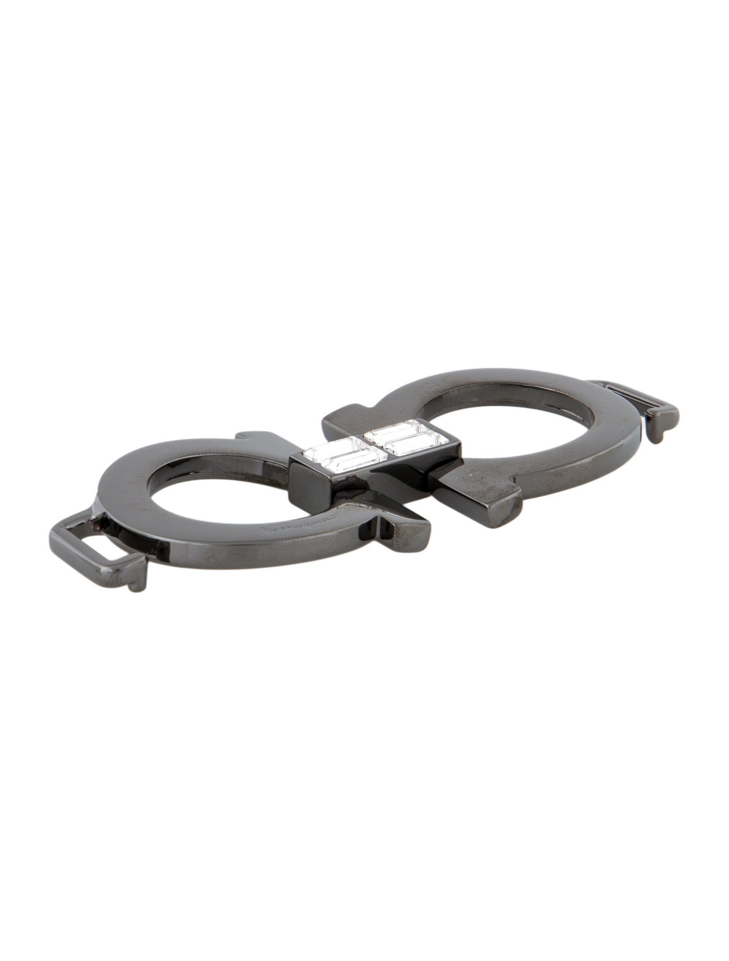 Salvatore Ferragamo Crystal Embellished Buckles