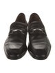 Salvatore Ferragamo Leather Monk Straps