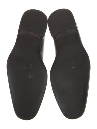 Salvatore Ferragamo Leather Monk Straps