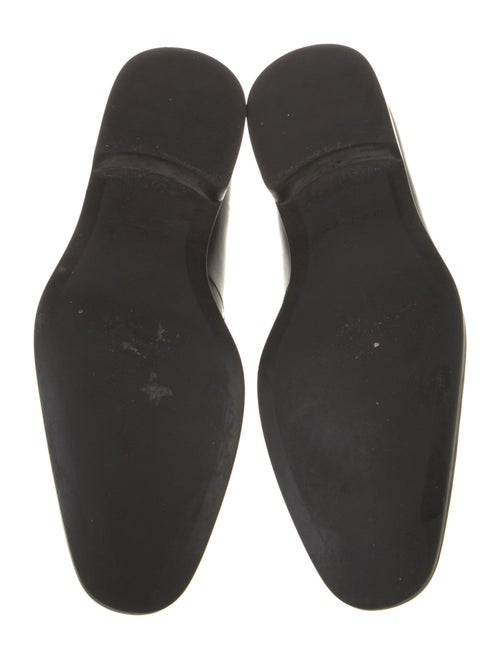 Salvatore Ferragamo Leather Monk Straps