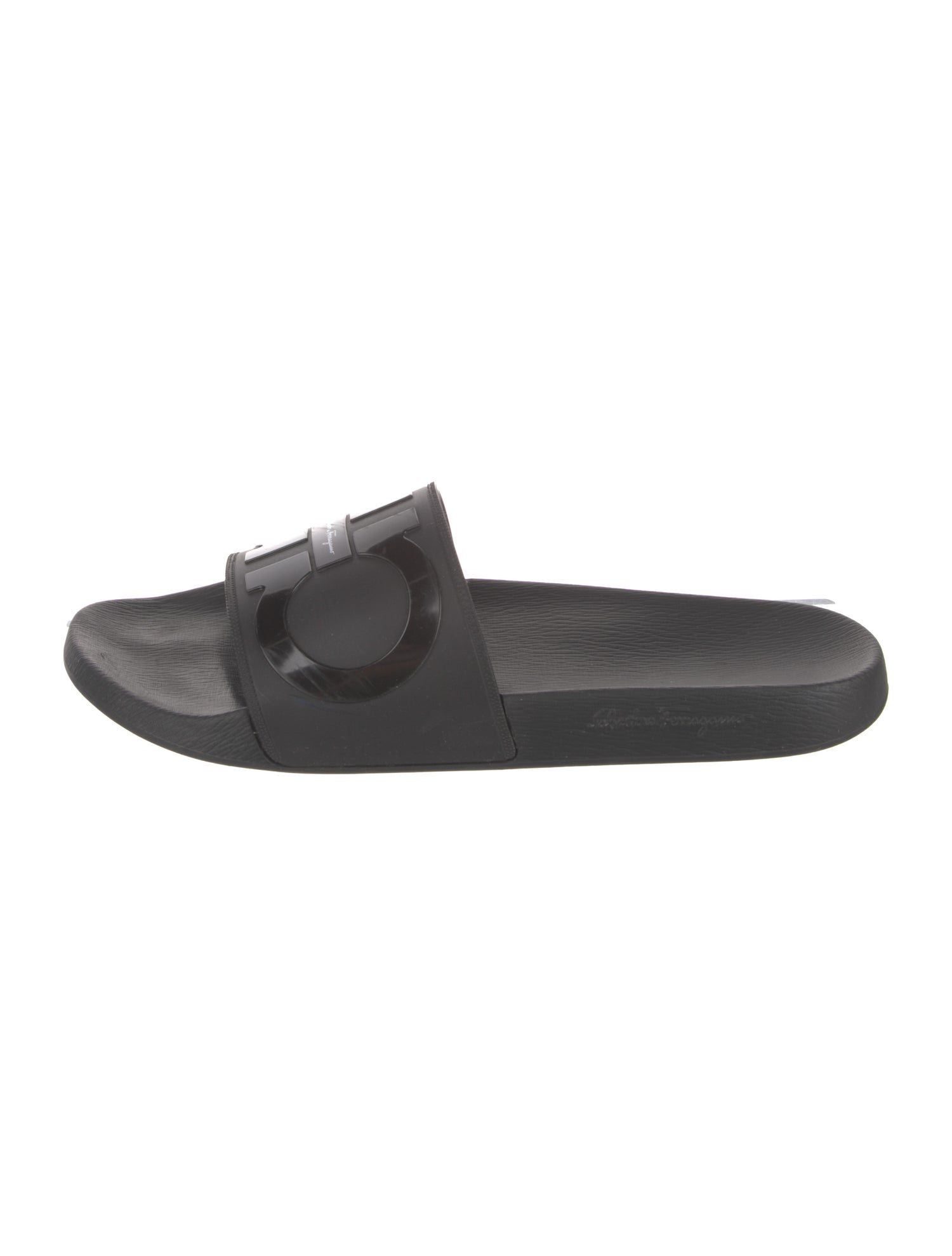 Salvatore Ferragamo Rubber Printed Slides