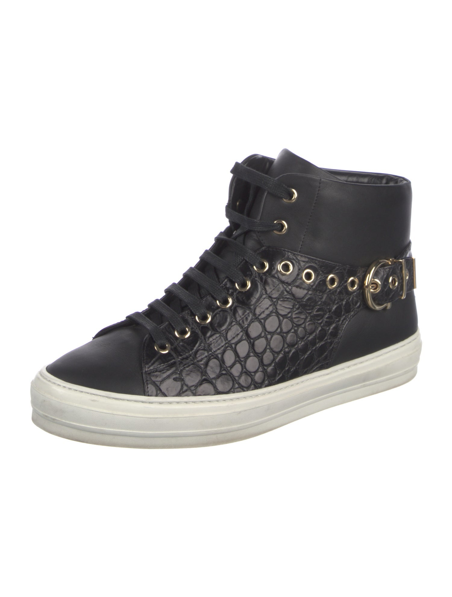 Salvatore Ferragamo Leather Sneakers