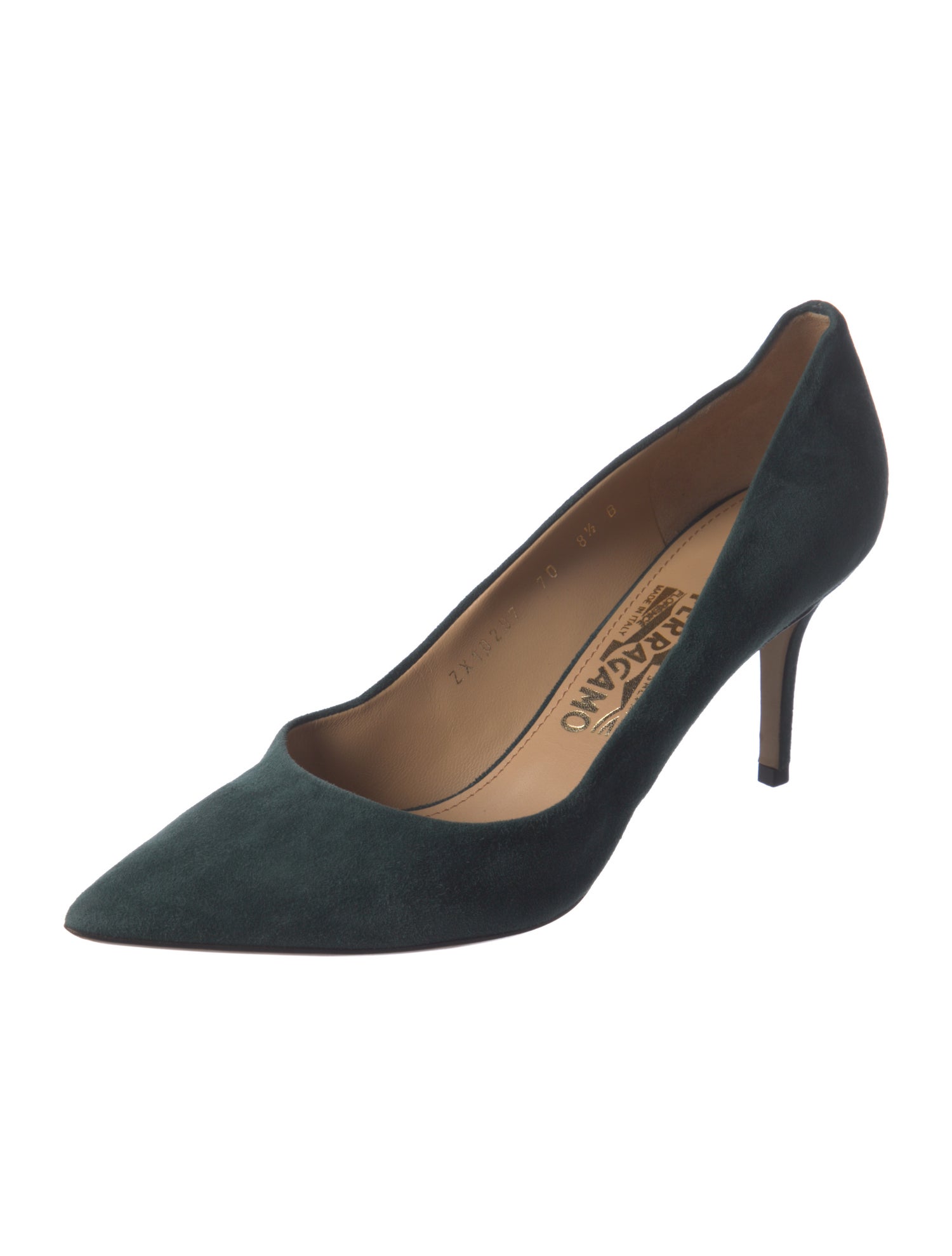 Salvatore Ferragamo Suede Pumps