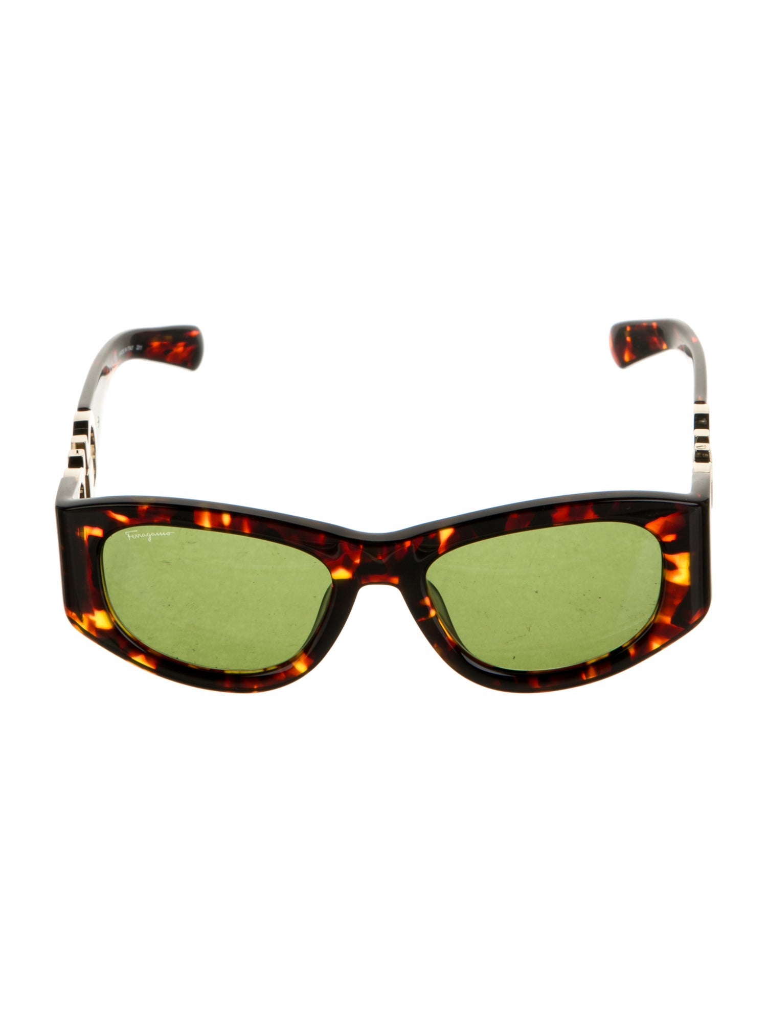 Salvatore Ferragamo Square Tinted Sunglasses