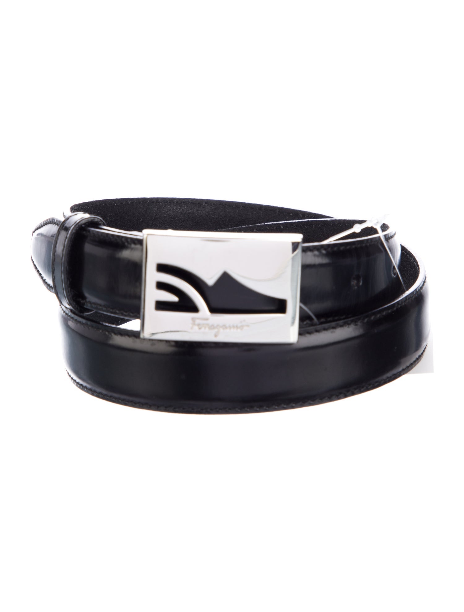 Salvatore Ferragamo Skinny Leather Belt