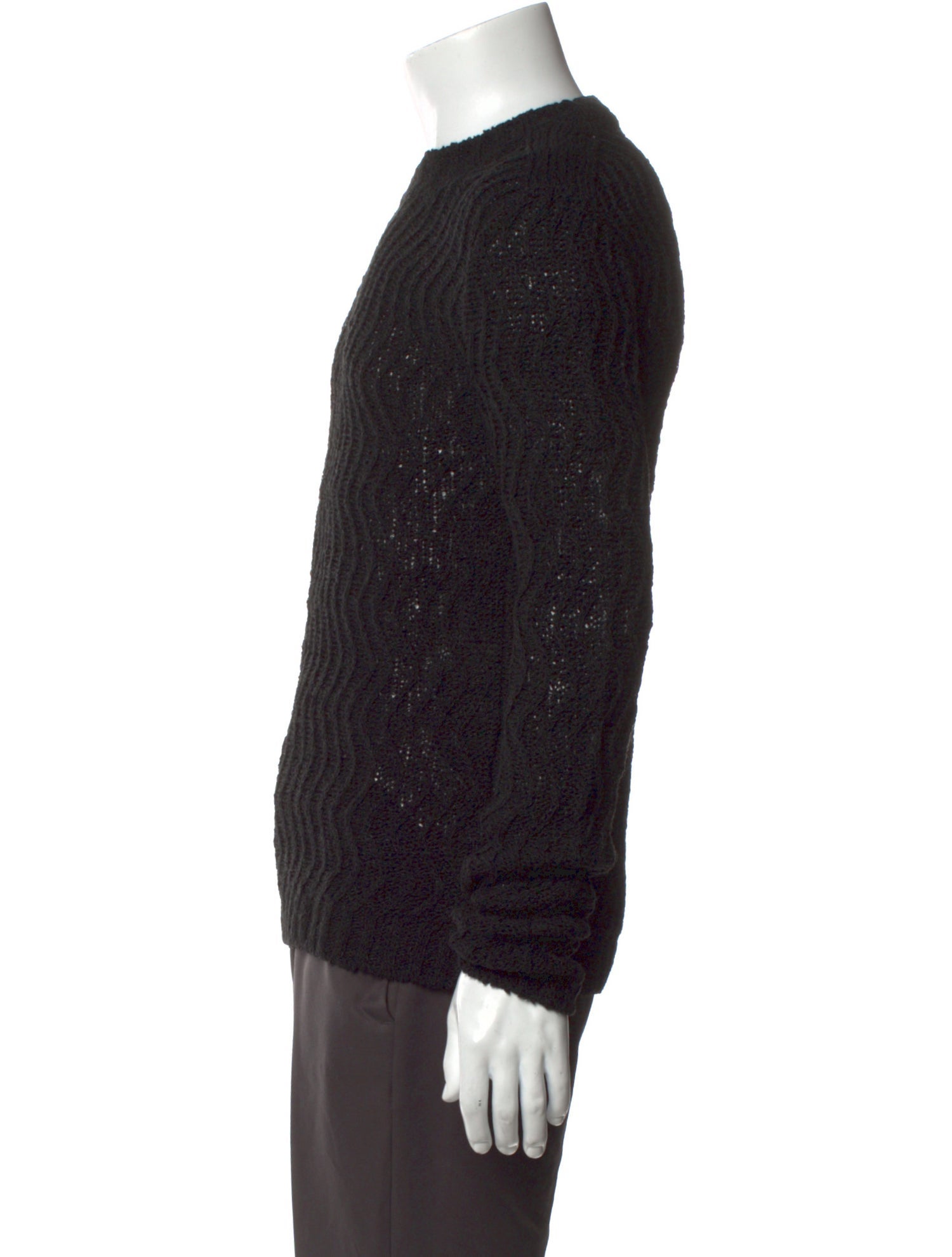 Salvatore Ferragamo Hemp Crew Neck Pullover