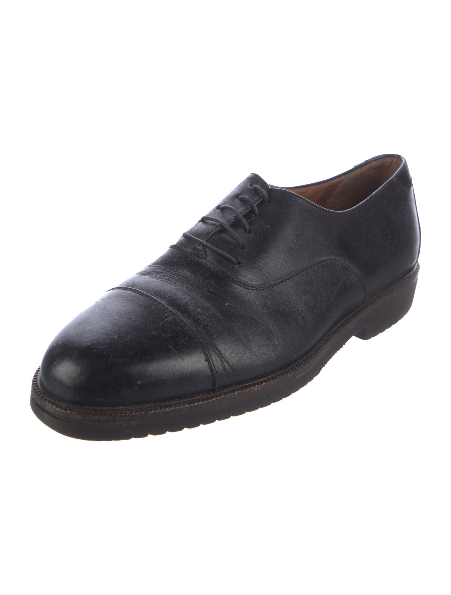 Salvatore Ferragamo Leather Oxfords