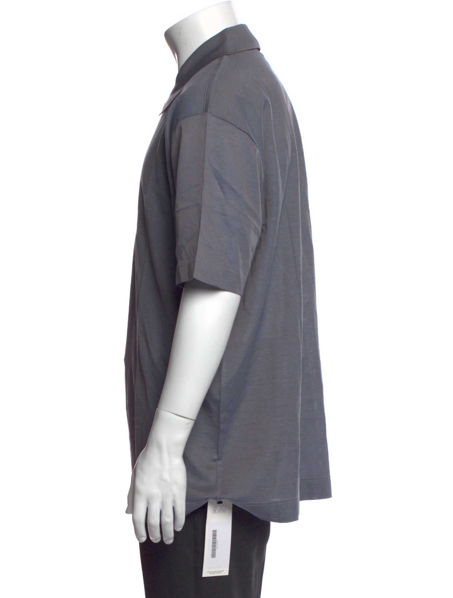 Salvatore Ferragamo Crew Neck Short Sleeve Polo Shirt