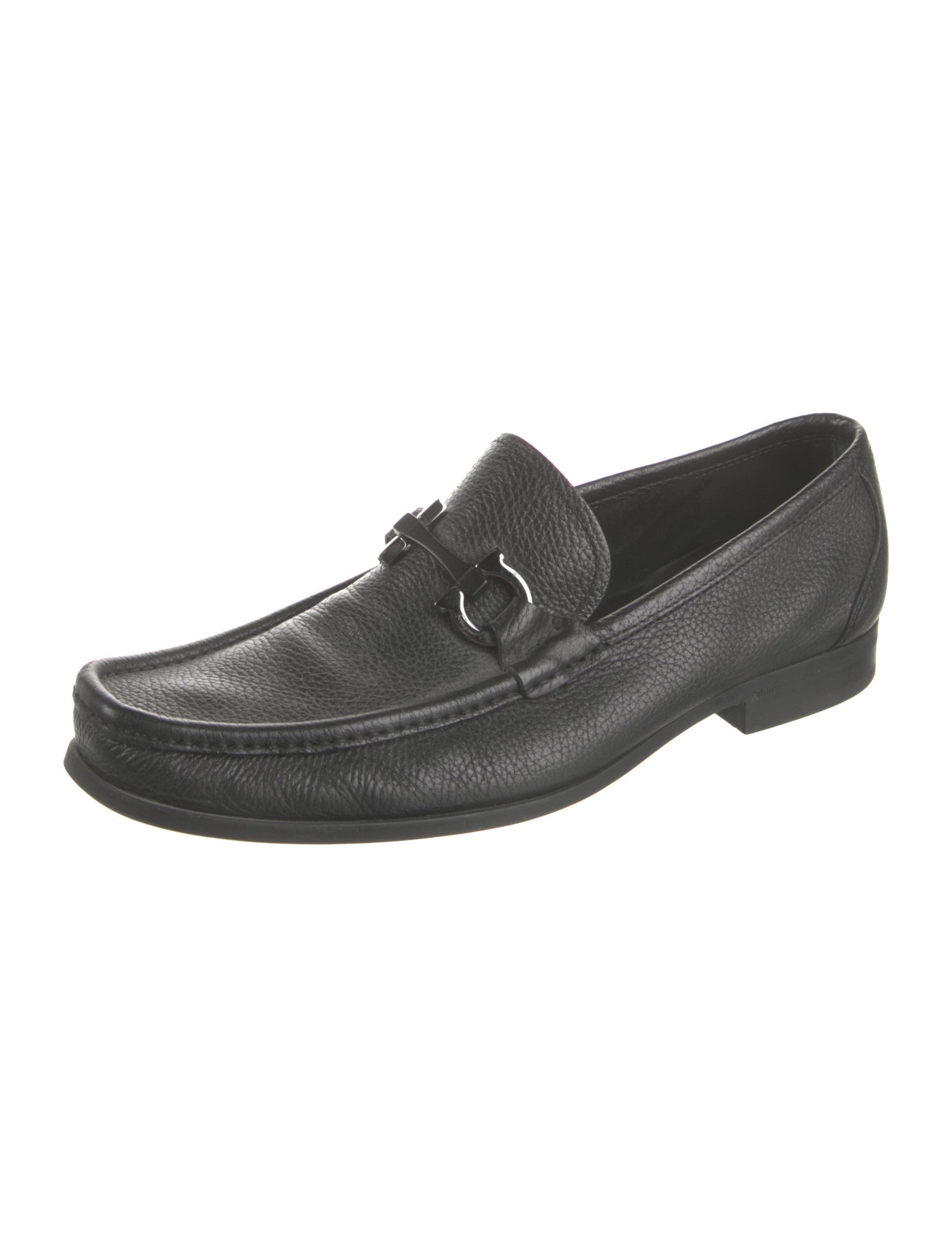 Salvatore Ferragamo Leather Dress Loafers