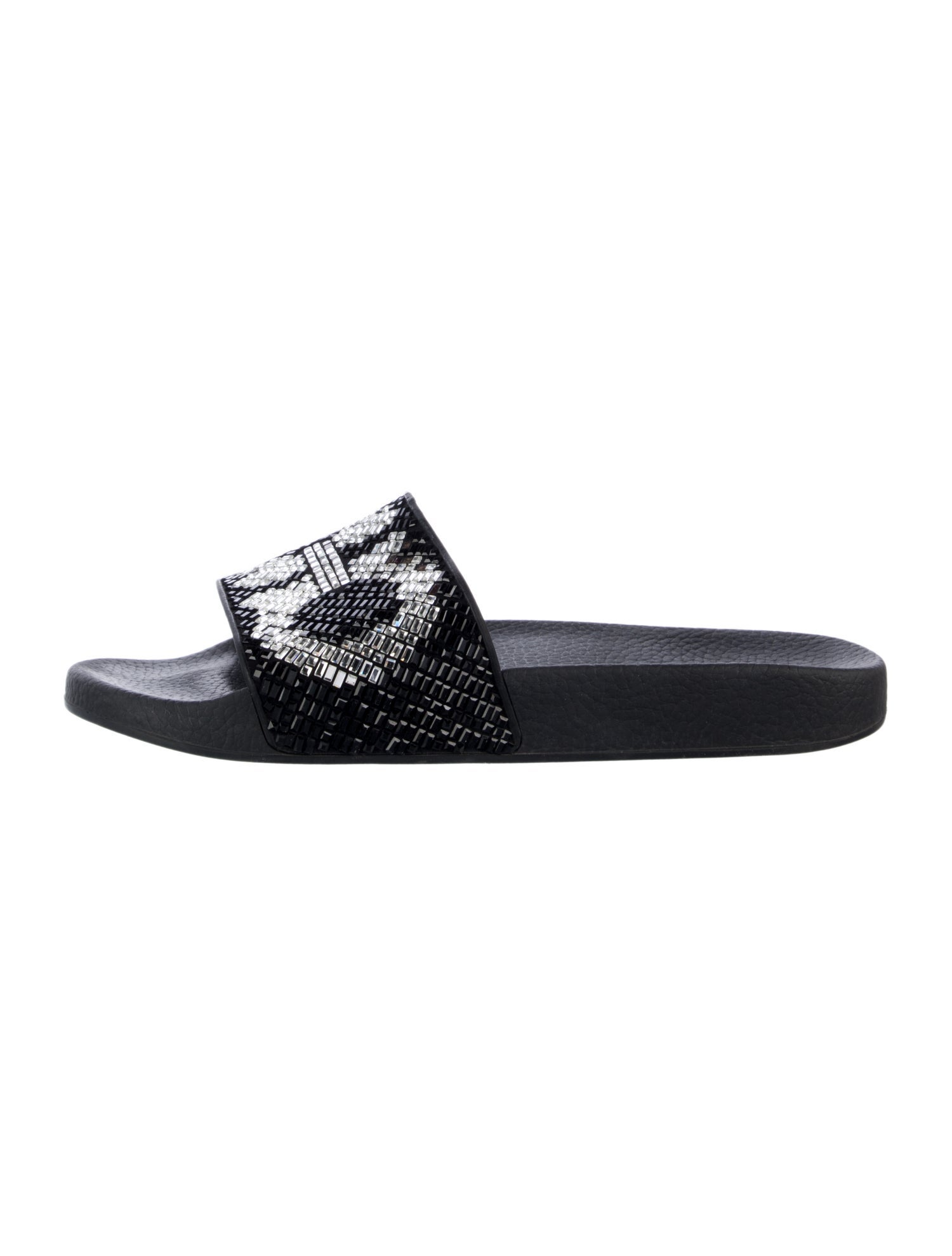 Salvatore Ferragamo Rubber Patterned Slides
