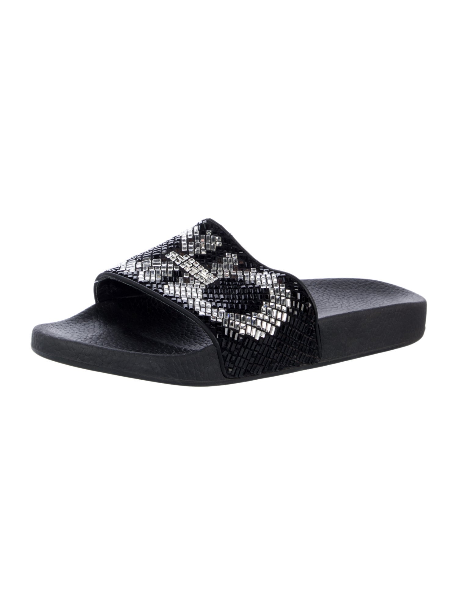 Salvatore Ferragamo Rubber Patterned Slides