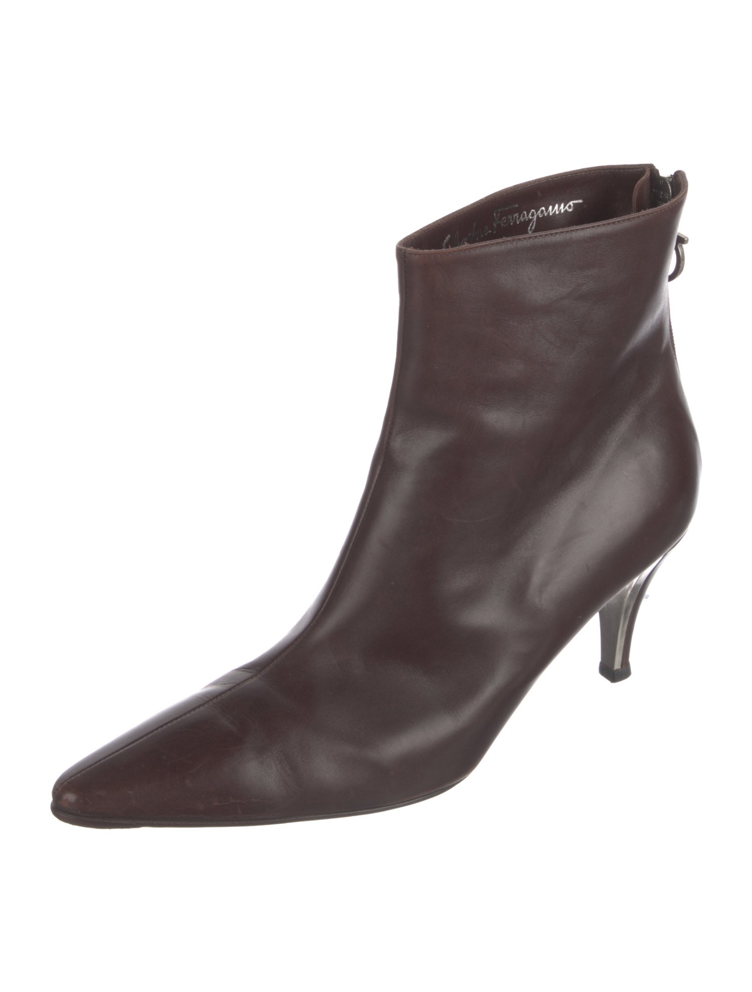 Salvatore Ferragamo Leather Boots